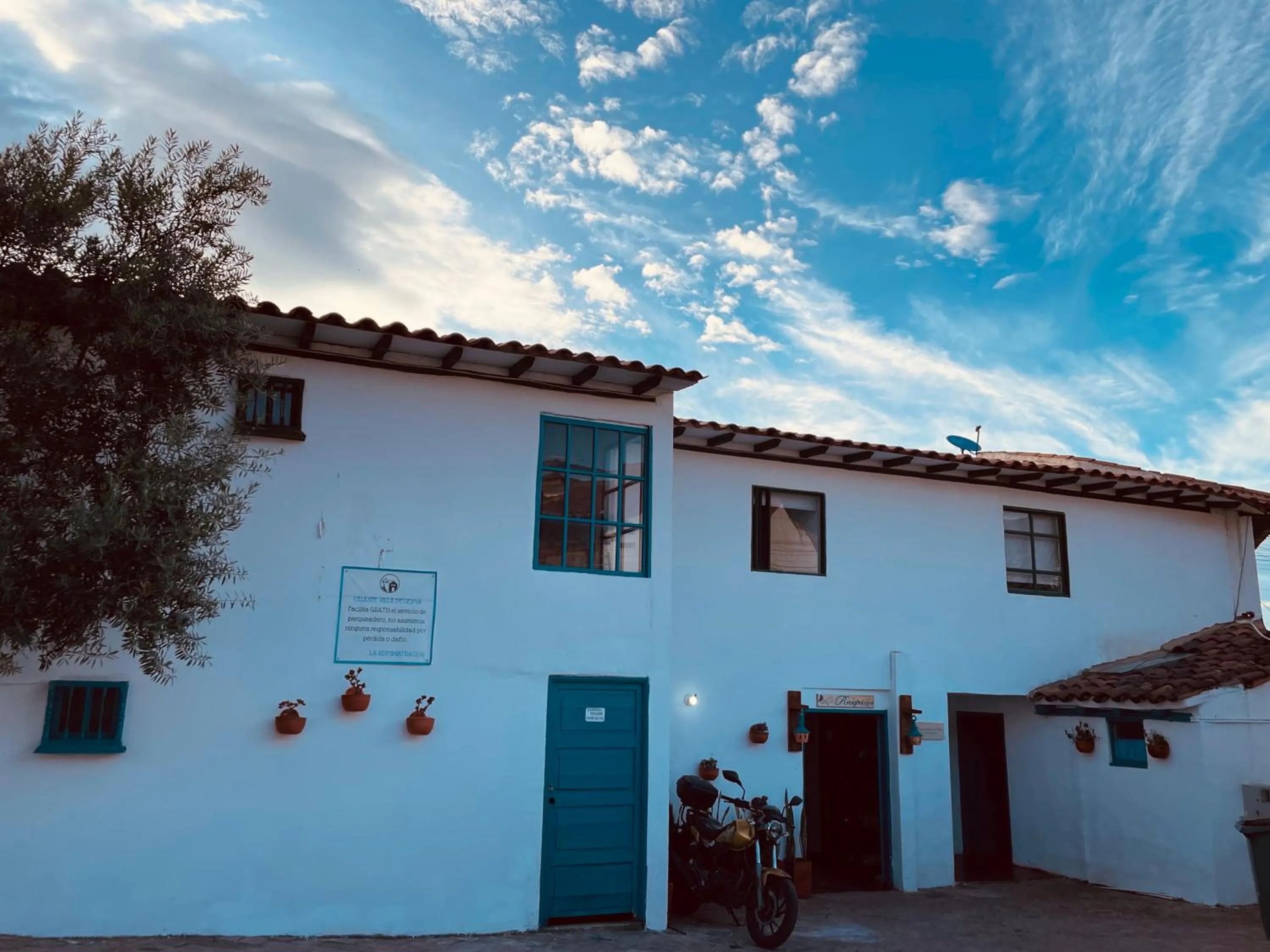 Property building in Celeste Villa de Leyva