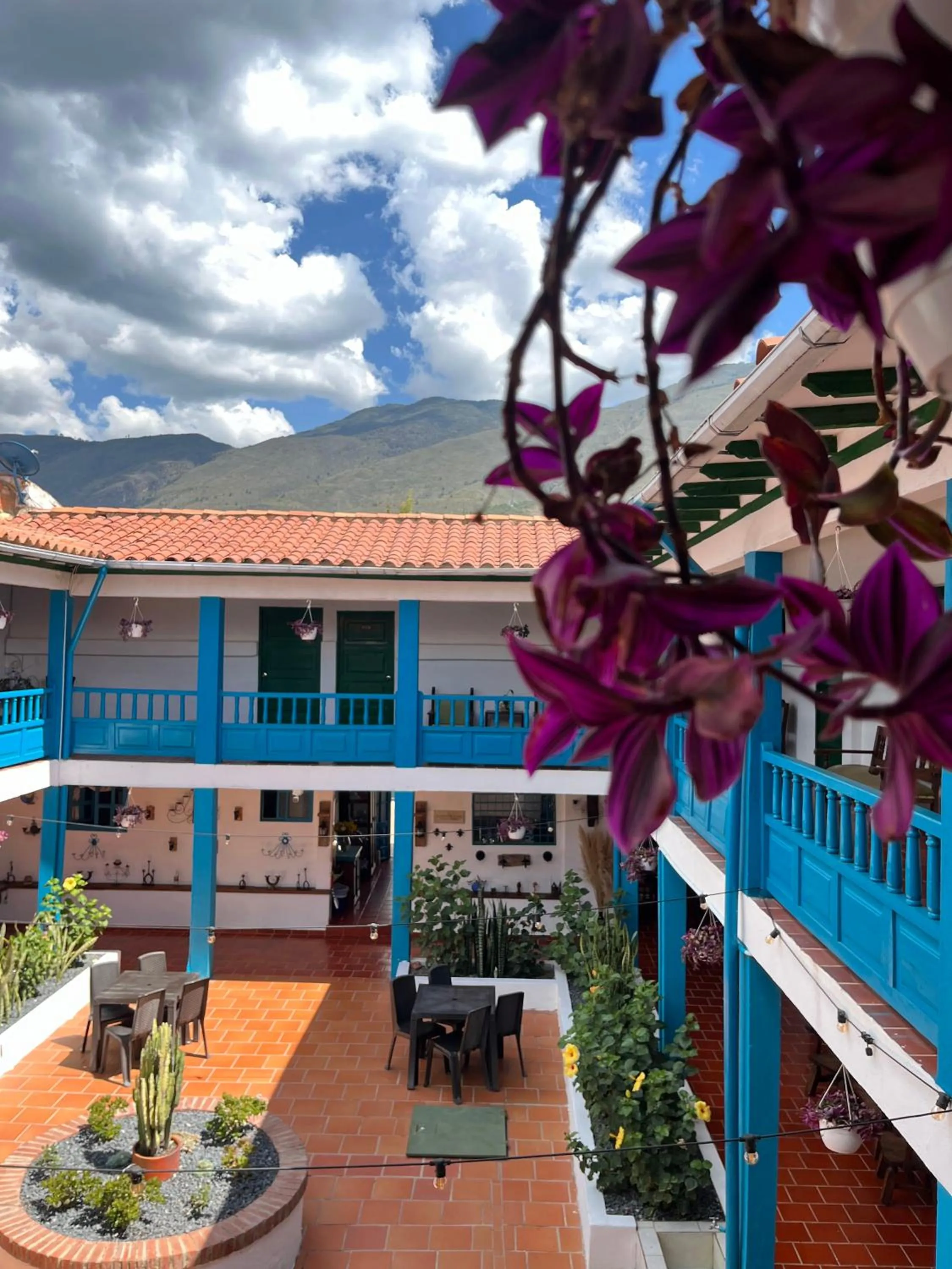 Balcony/Terrace in Celeste Villa de Leyva