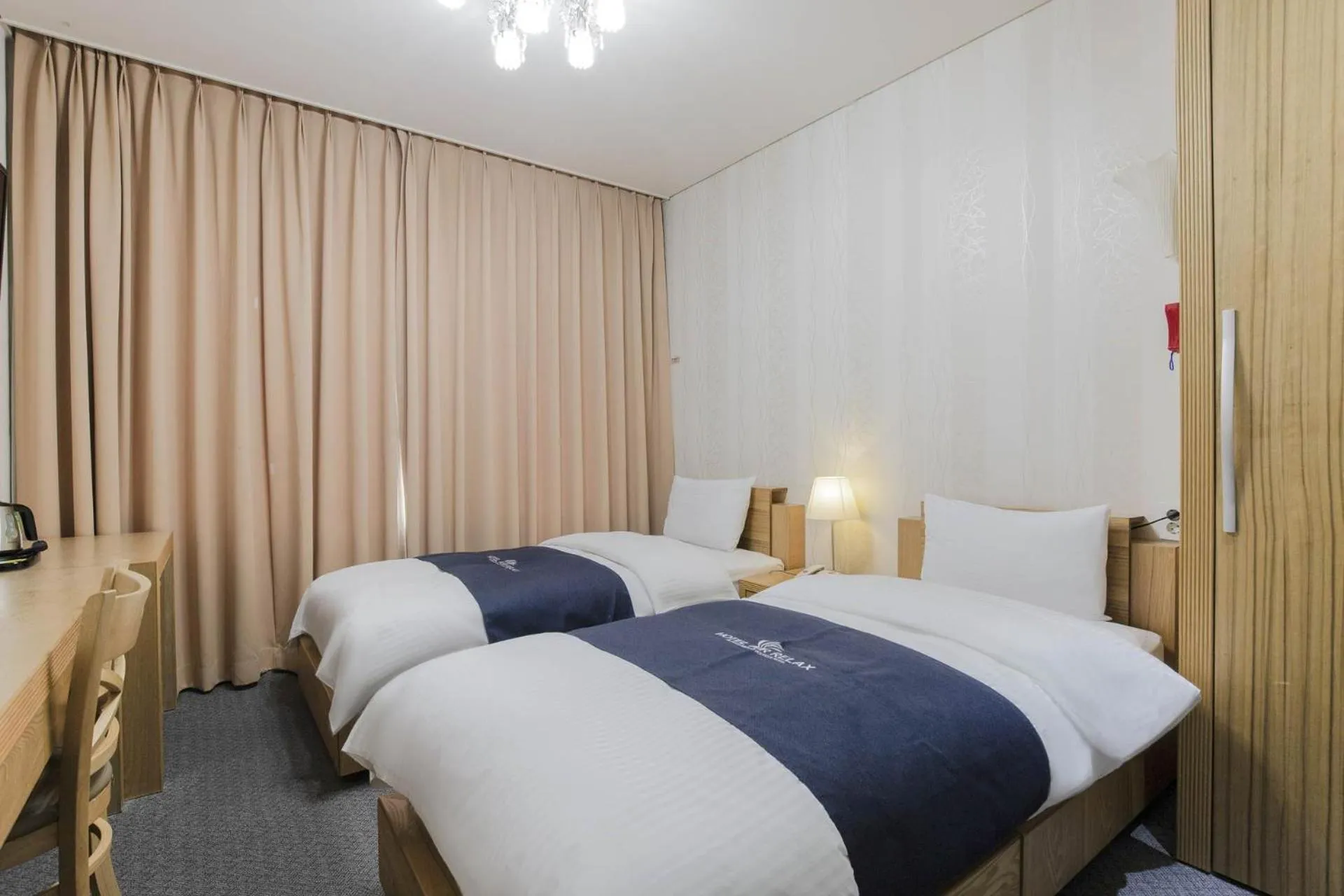 Bed in Incheon Aiport Airrelax hotel