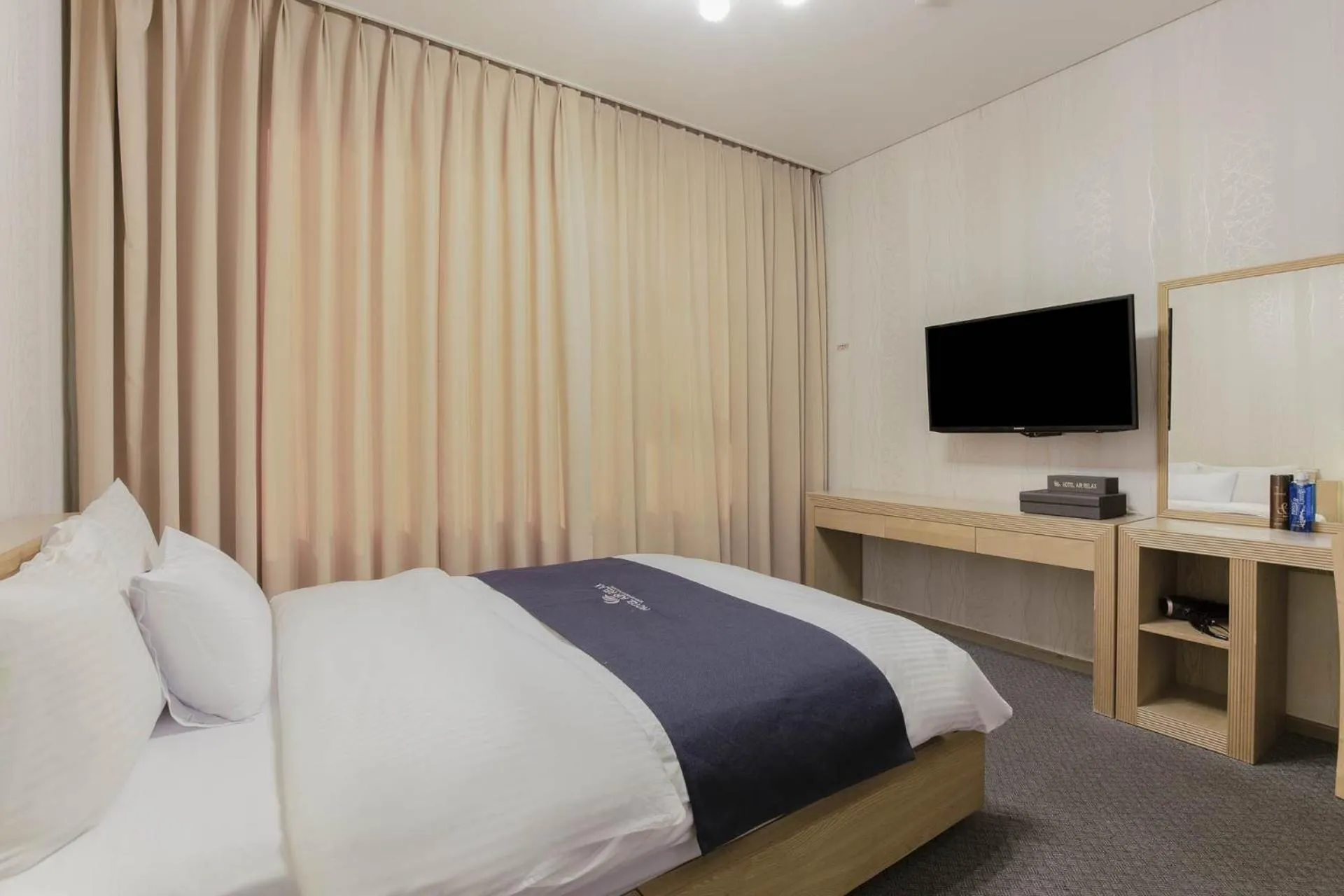 Bed in Incheon Aiport Airrelax hotel