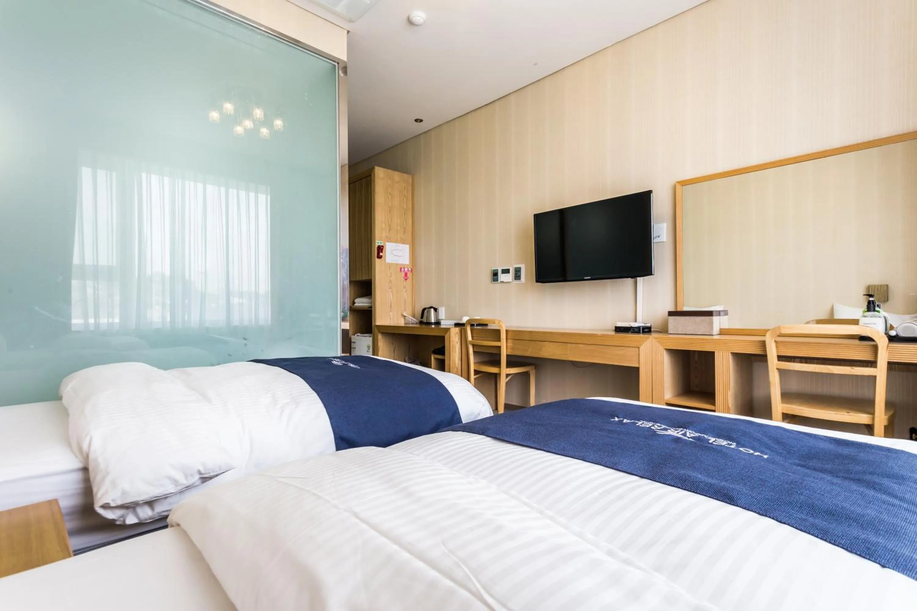 Bed in Incheon Aiport Airrelax hotel