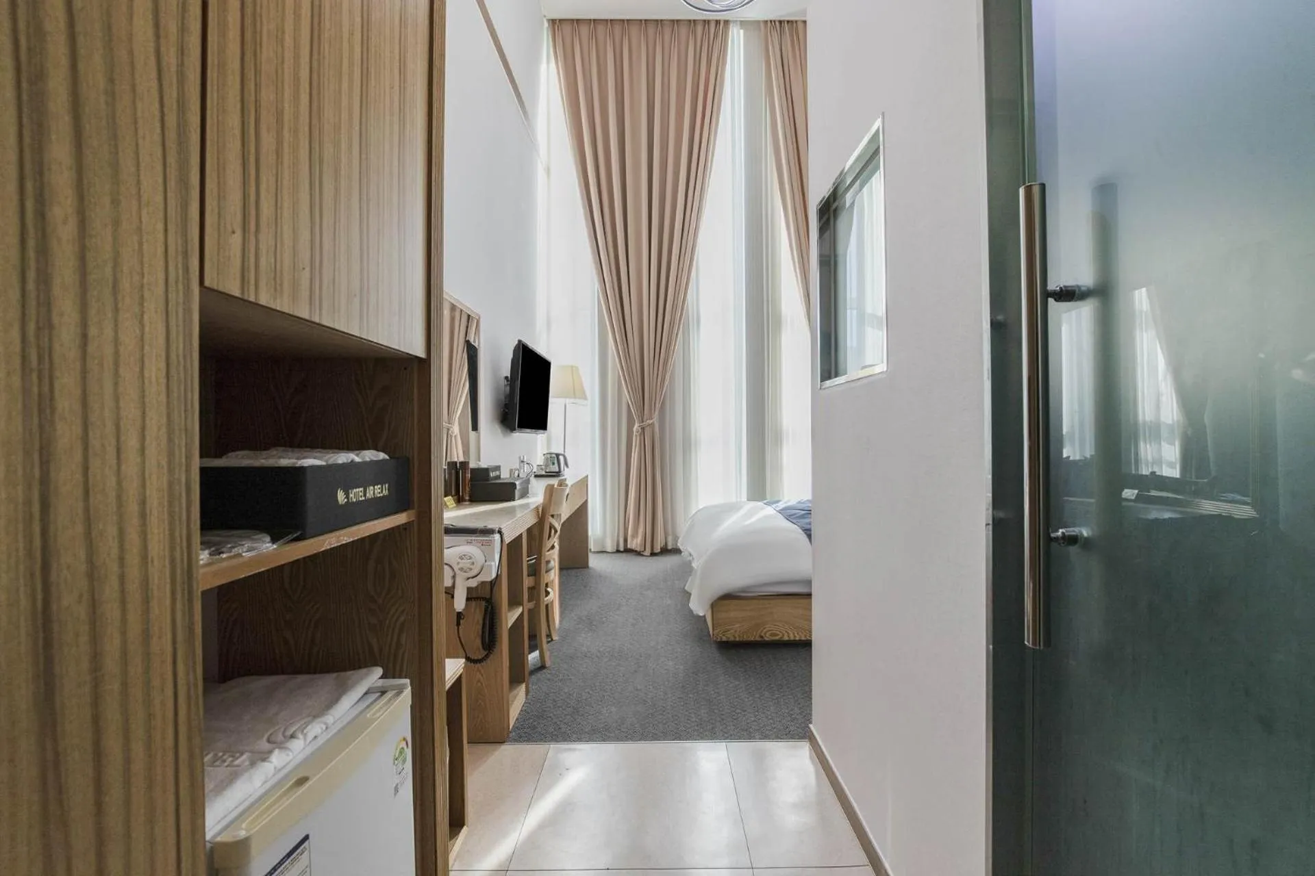 Bed in Incheon Aiport Airrelax hotel