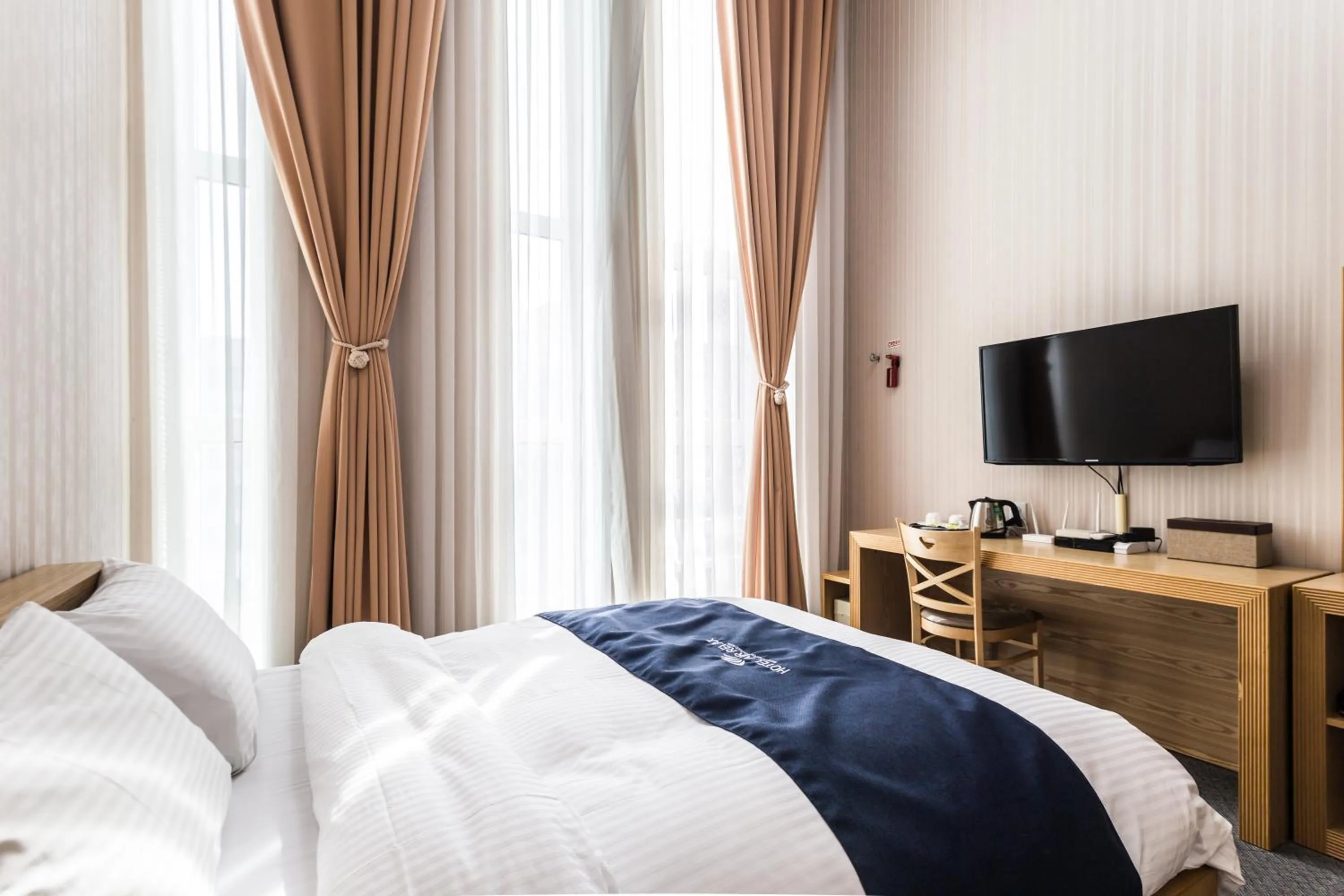 Bed in Incheon Aiport Airrelax hotel