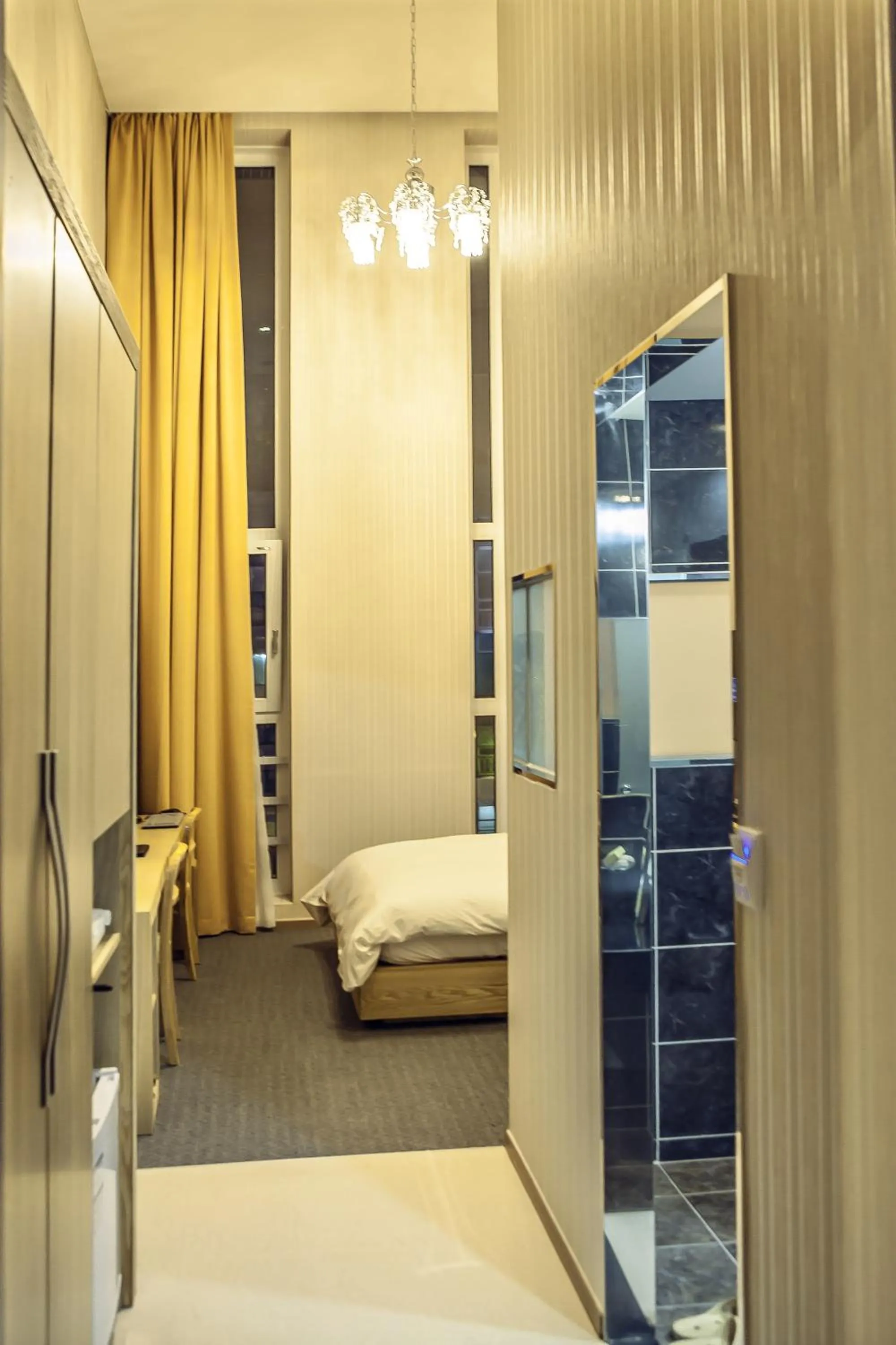 Bathroom, Bed in Incheon Aiport Airrelax hotel