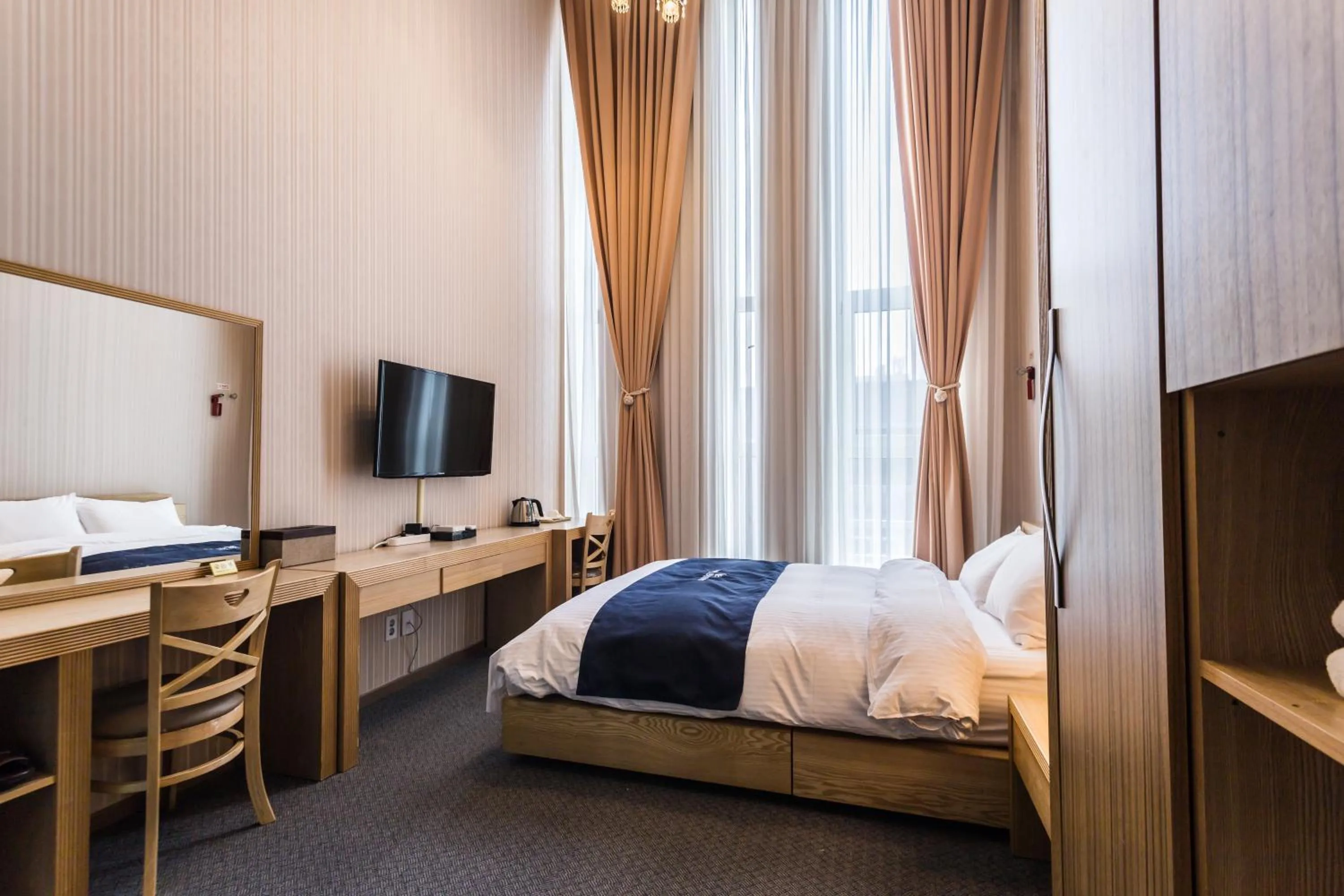 Bed in Incheon Aiport Airrelax hotel