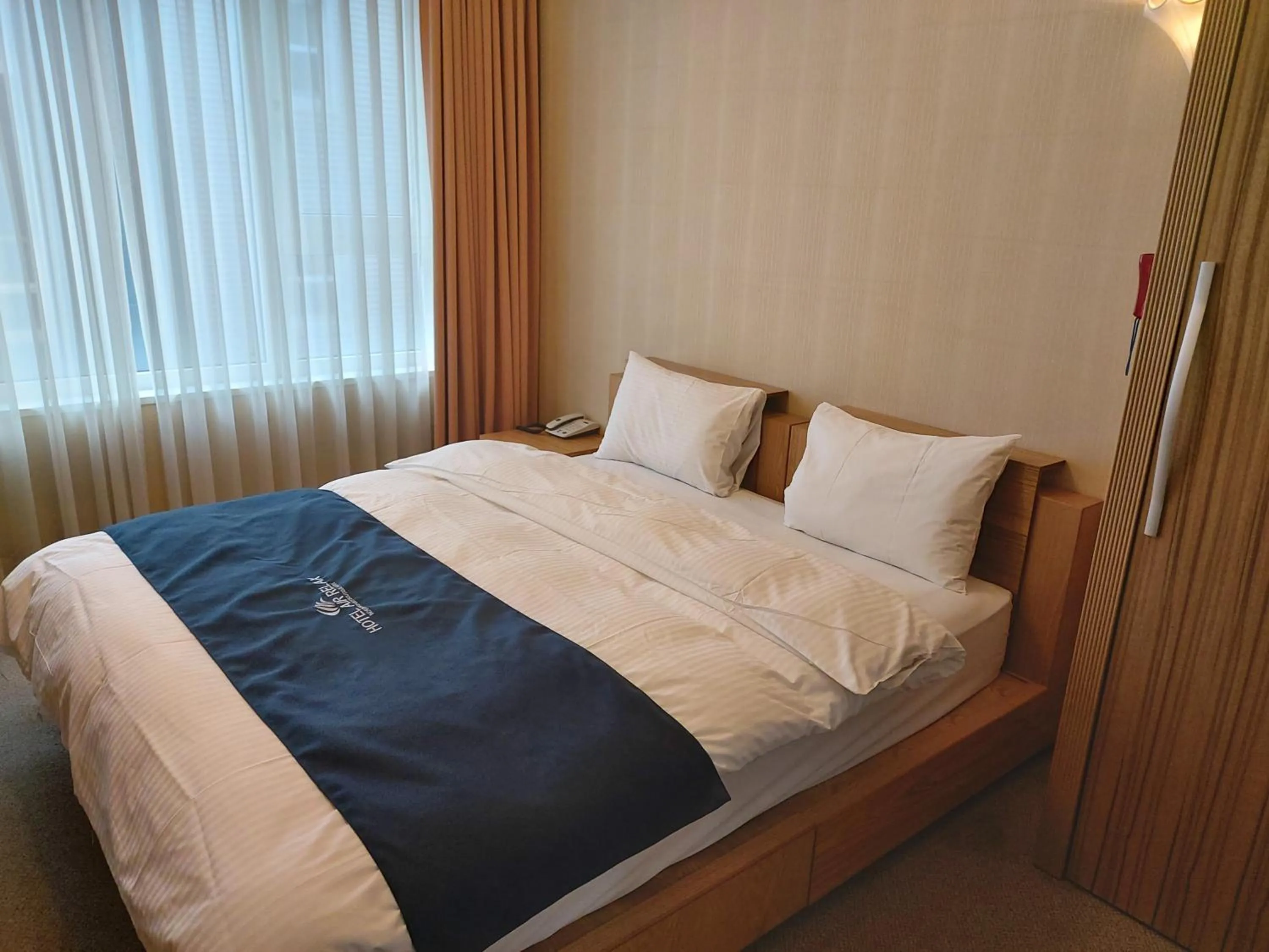 Bed in Incheon Aiport Airrelax hotel