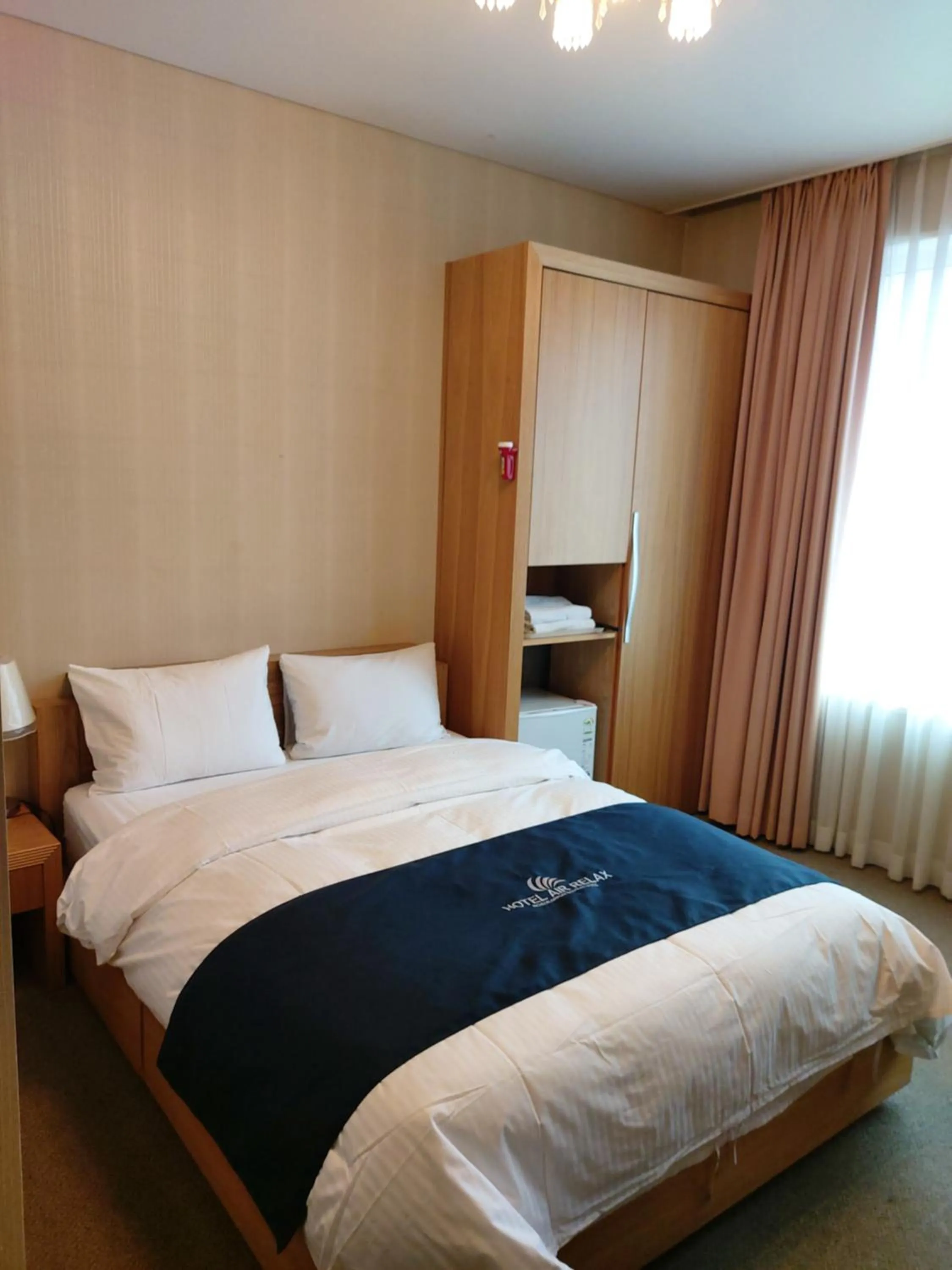 Bed in Incheon Aiport Airrelax hotel