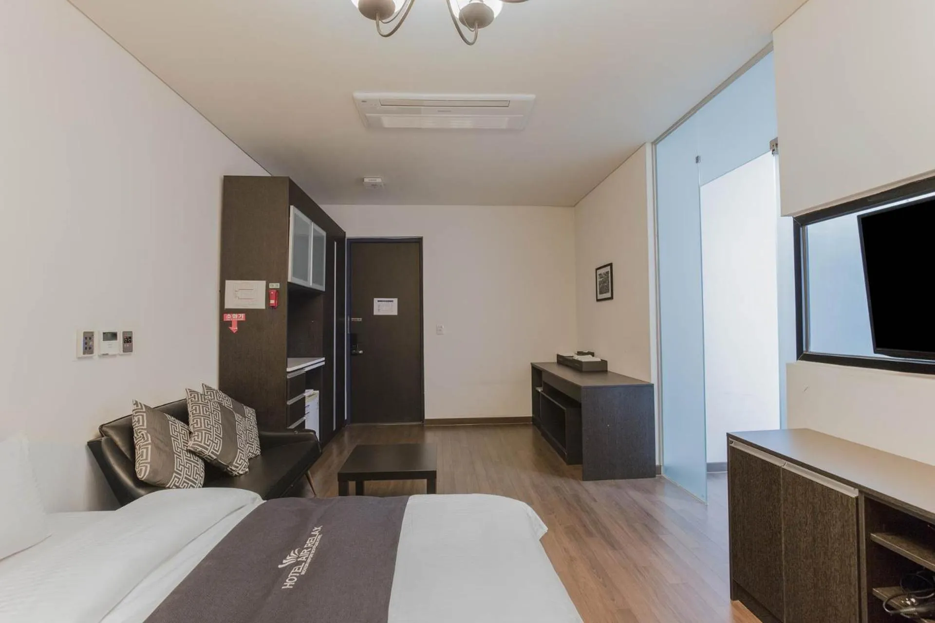 Bed in Incheon Aiport Airrelax hotel