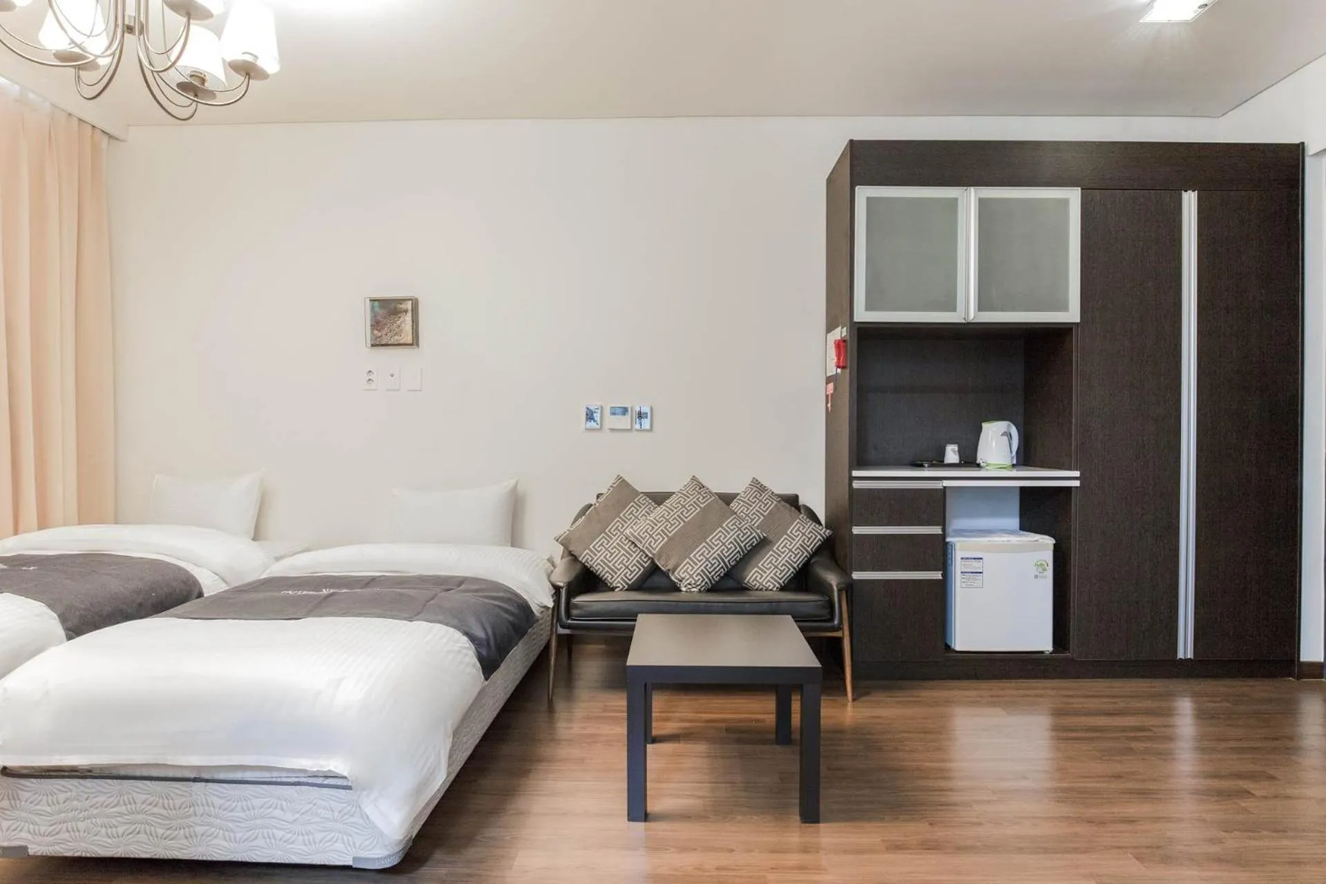 Bed in Incheon Aiport Airrelax hotel