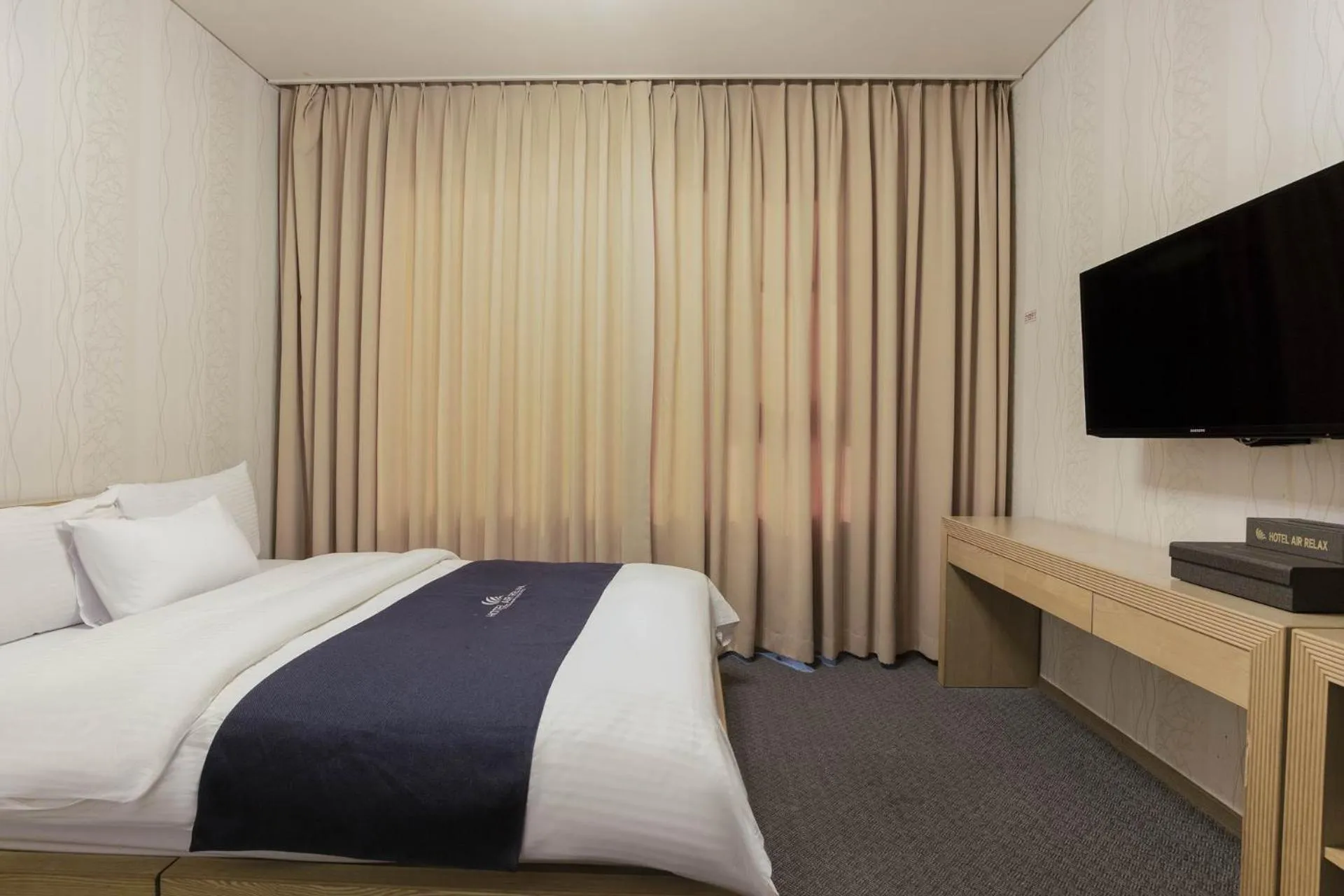 Bed in Incheon Aiport Airrelax hotel