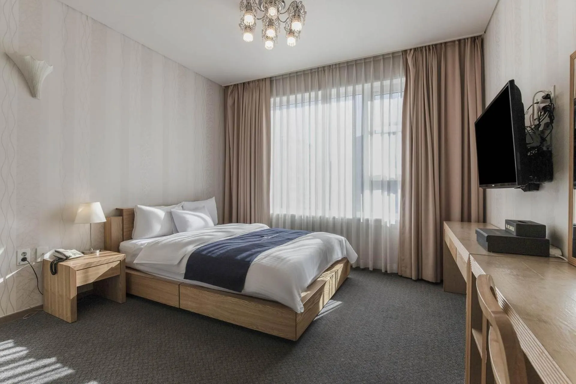 Bed in Incheon Aiport Airrelax hotel