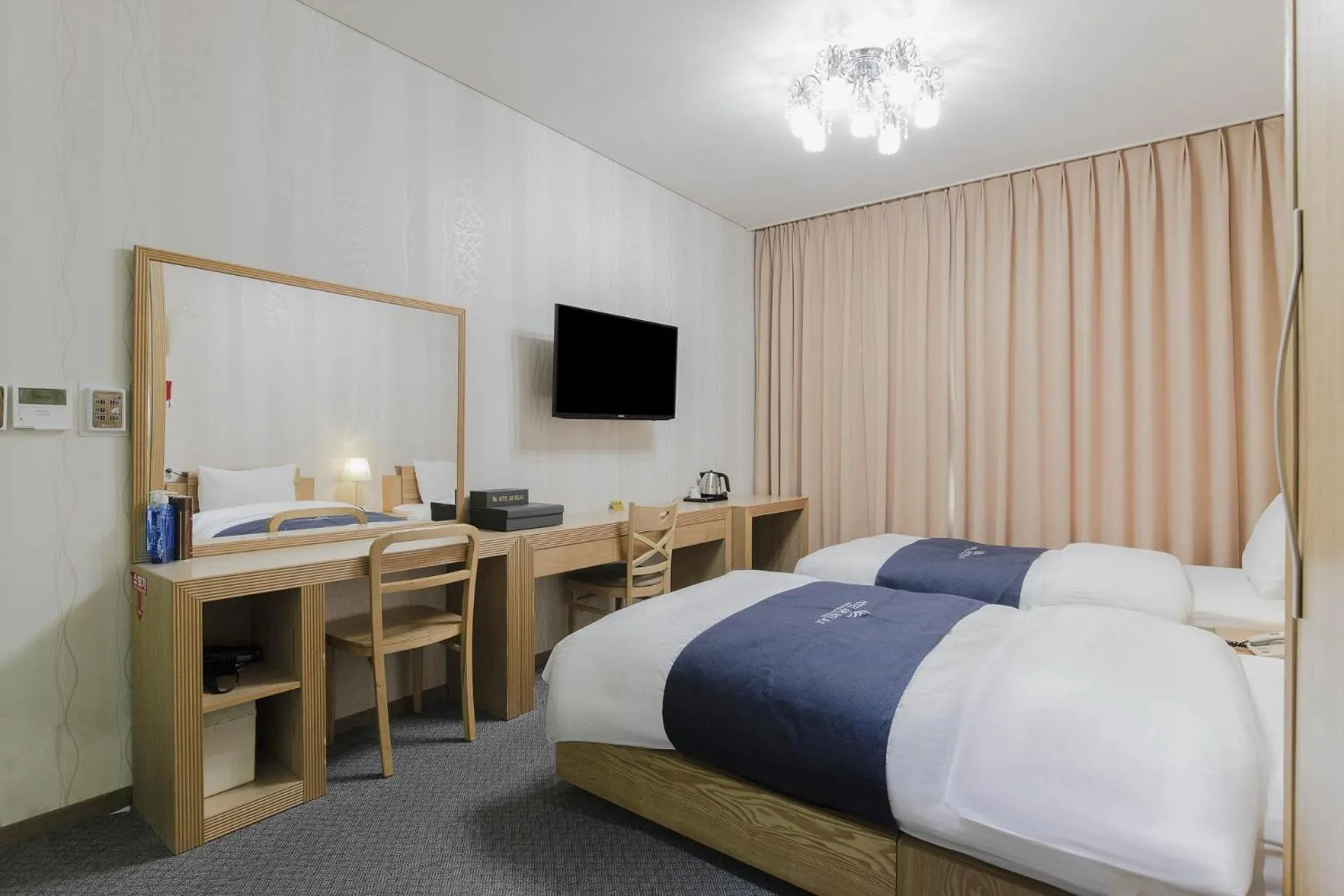 Bed in Incheon Aiport Airrelax hotel