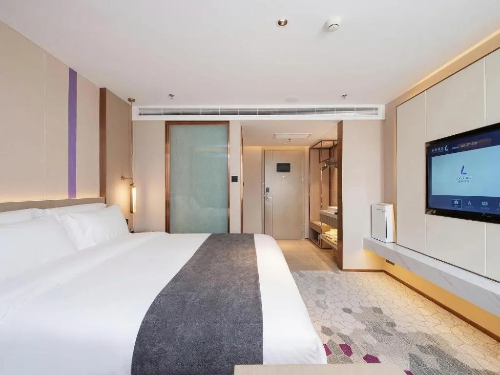 Bed in Lavande Hotel Changchun New District North Lake Longxiang Plaza