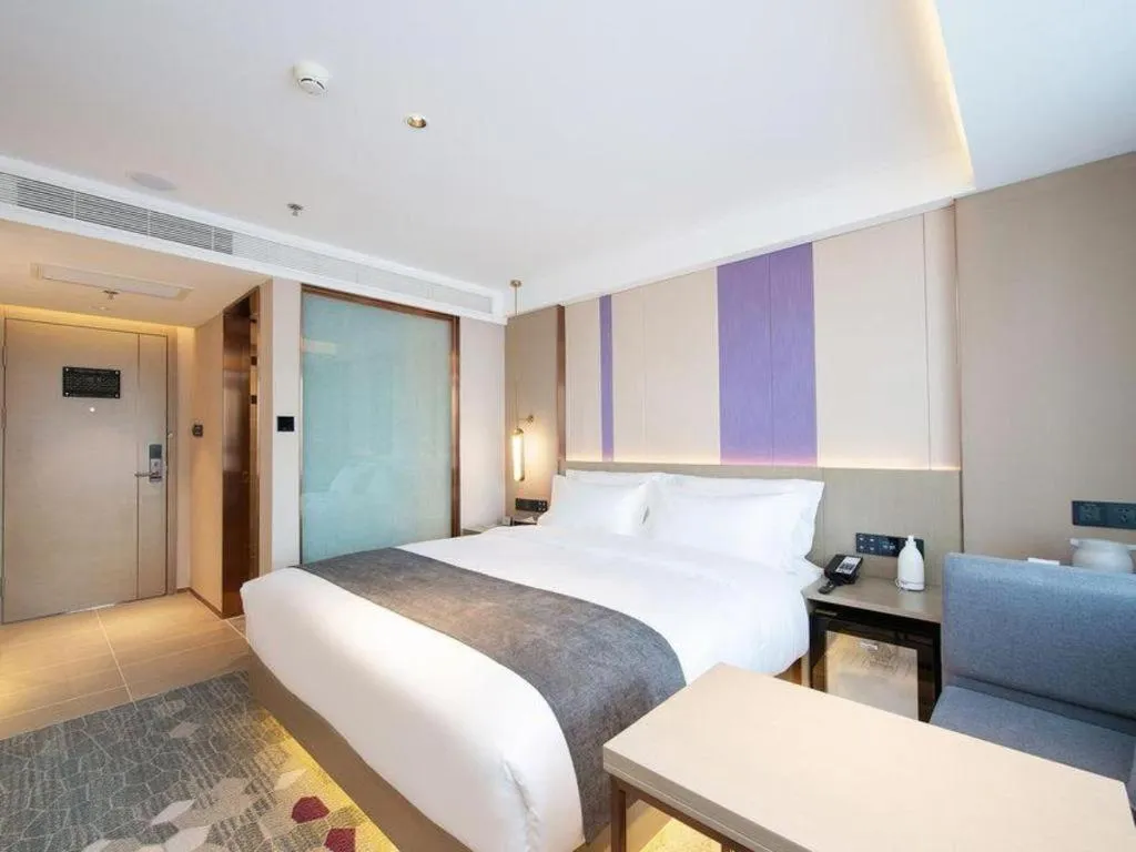 Bed in Lavande Hotel Changchun New District North Lake Longxiang Plaza