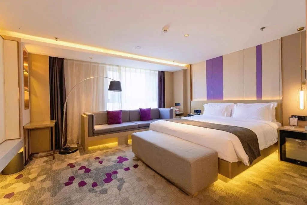 Bed in Lavande Hotel Changchun New District North Lake Longxiang Plaza