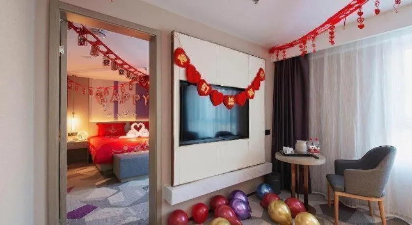 Bed in Lavande Hotel Changchun New District North Lake Longxiang Plaza