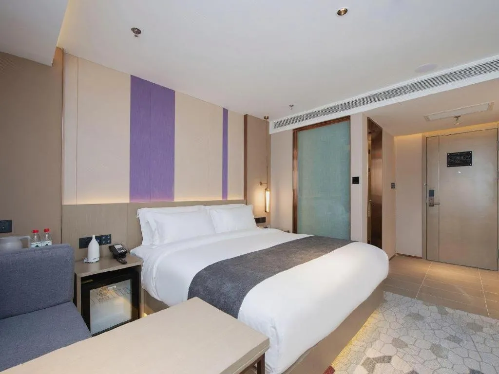 Bed in Lavande Hotel Changchun New District North Lake Longxiang Plaza