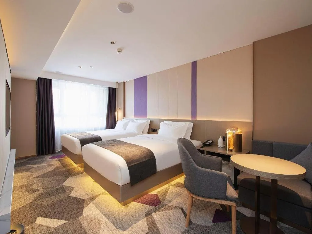 Bed in Lavande Hotel Changchun New District North Lake Longxiang Plaza