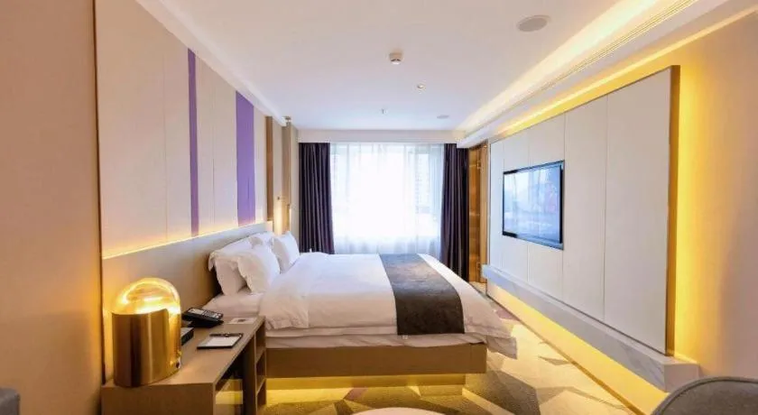 Bed in Lavande Hotel Changchun New District North Lake Longxiang Plaza