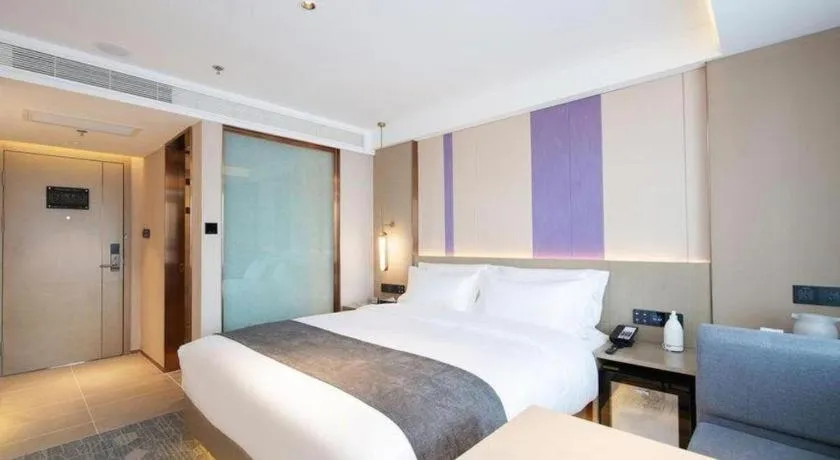 Bed in Lavande Hotel Changchun New District North Lake Longxiang Plaza