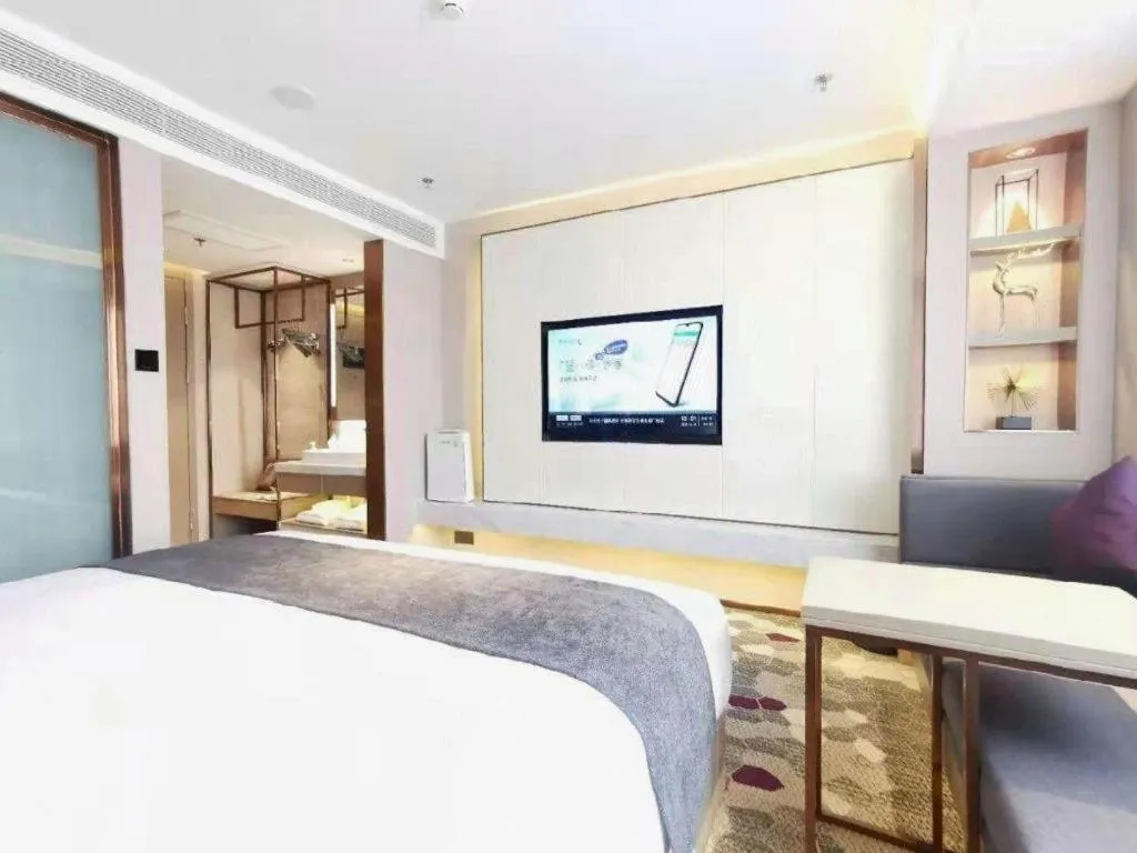 Bed in Lavande Hotel Changchun New District North Lake Longxiang Plaza