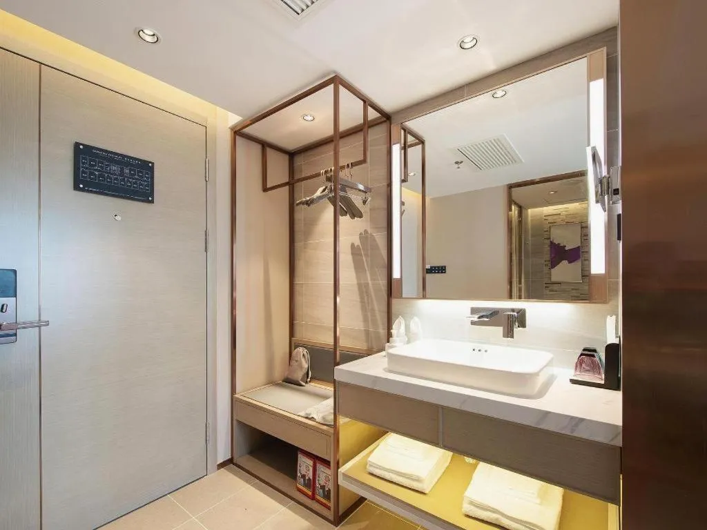 Bed in Lavande Hotel Changchun New District North Lake Longxiang Plaza