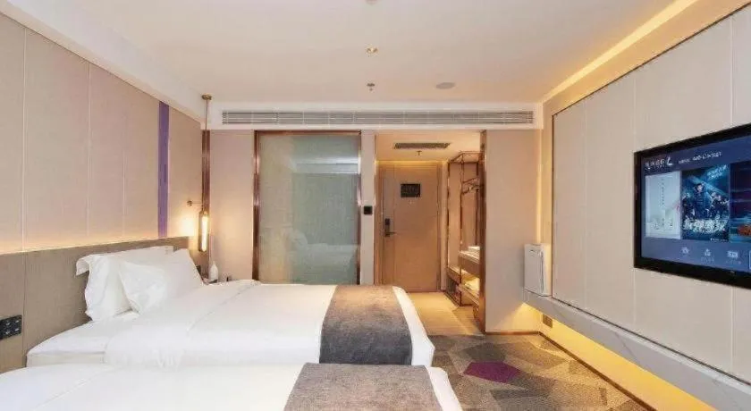 Bed in Lavande Hotel Changchun New District North Lake Longxiang Plaza