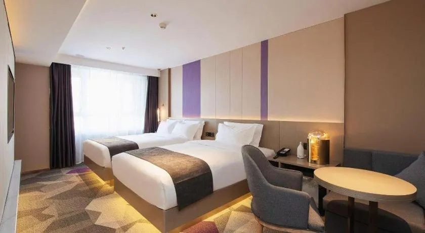 Bed in Lavande Hotel Changchun New District North Lake Longxiang Plaza