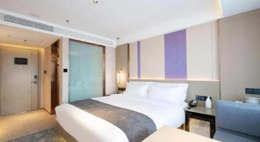 Bed in Lavande Hotel Changchun New District North Lake Longxiang Plaza