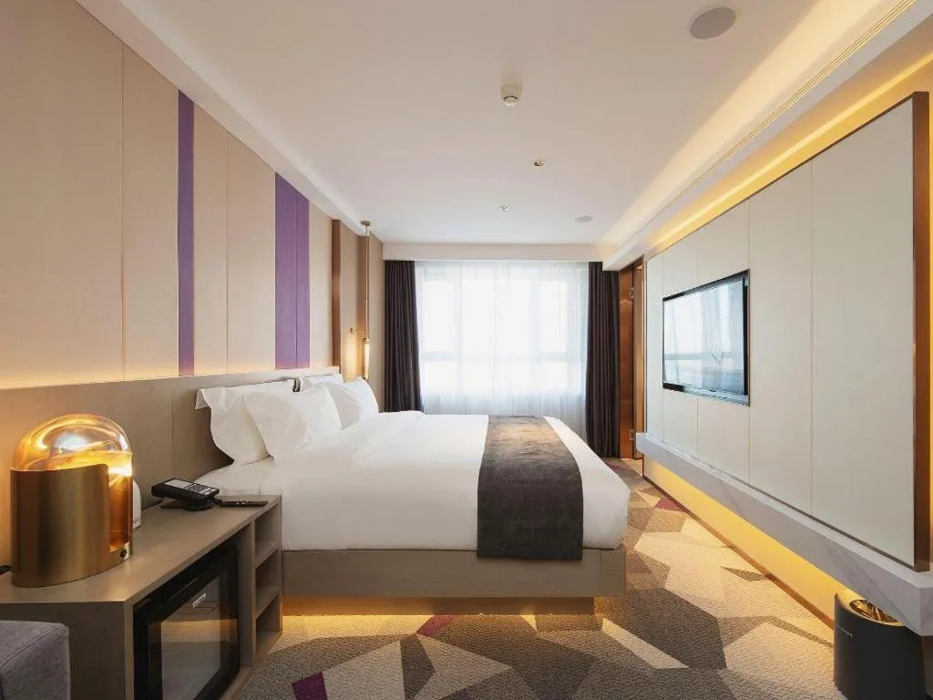 Bed in Lavande Hotel Changchun New District North Lake Longxiang Plaza