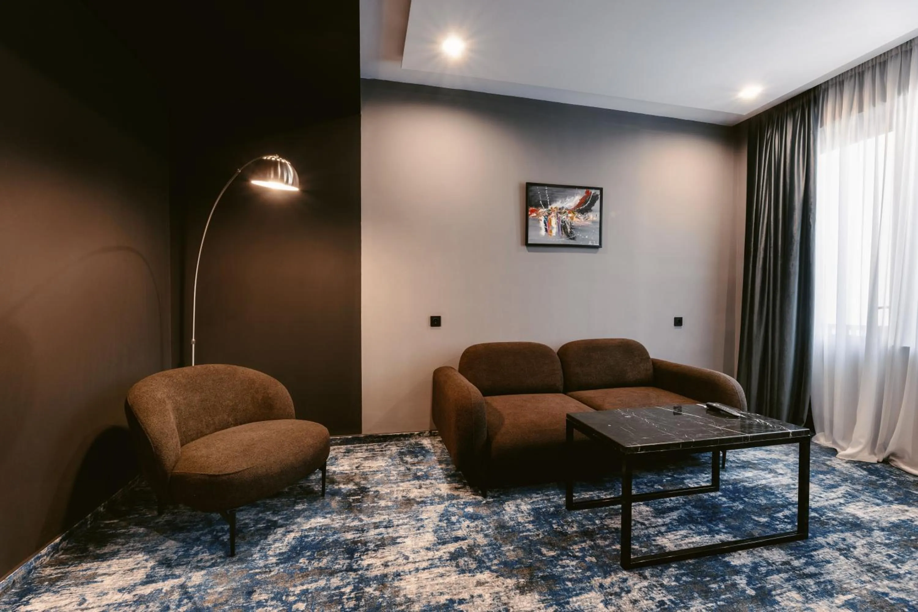 Seating area in Hotel Splendid Tbilisi