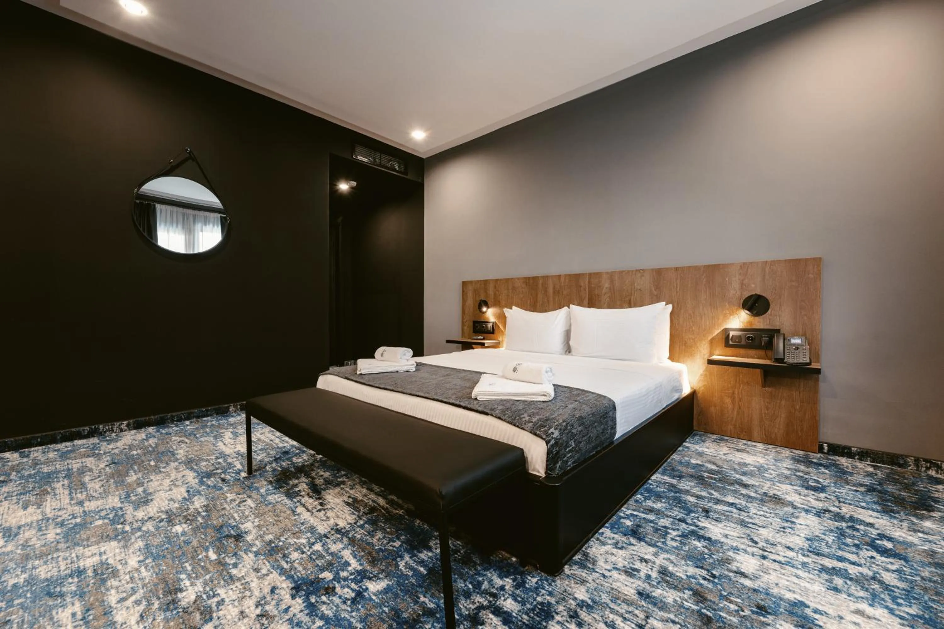 Bed in Hotel Splendid Tbilisi