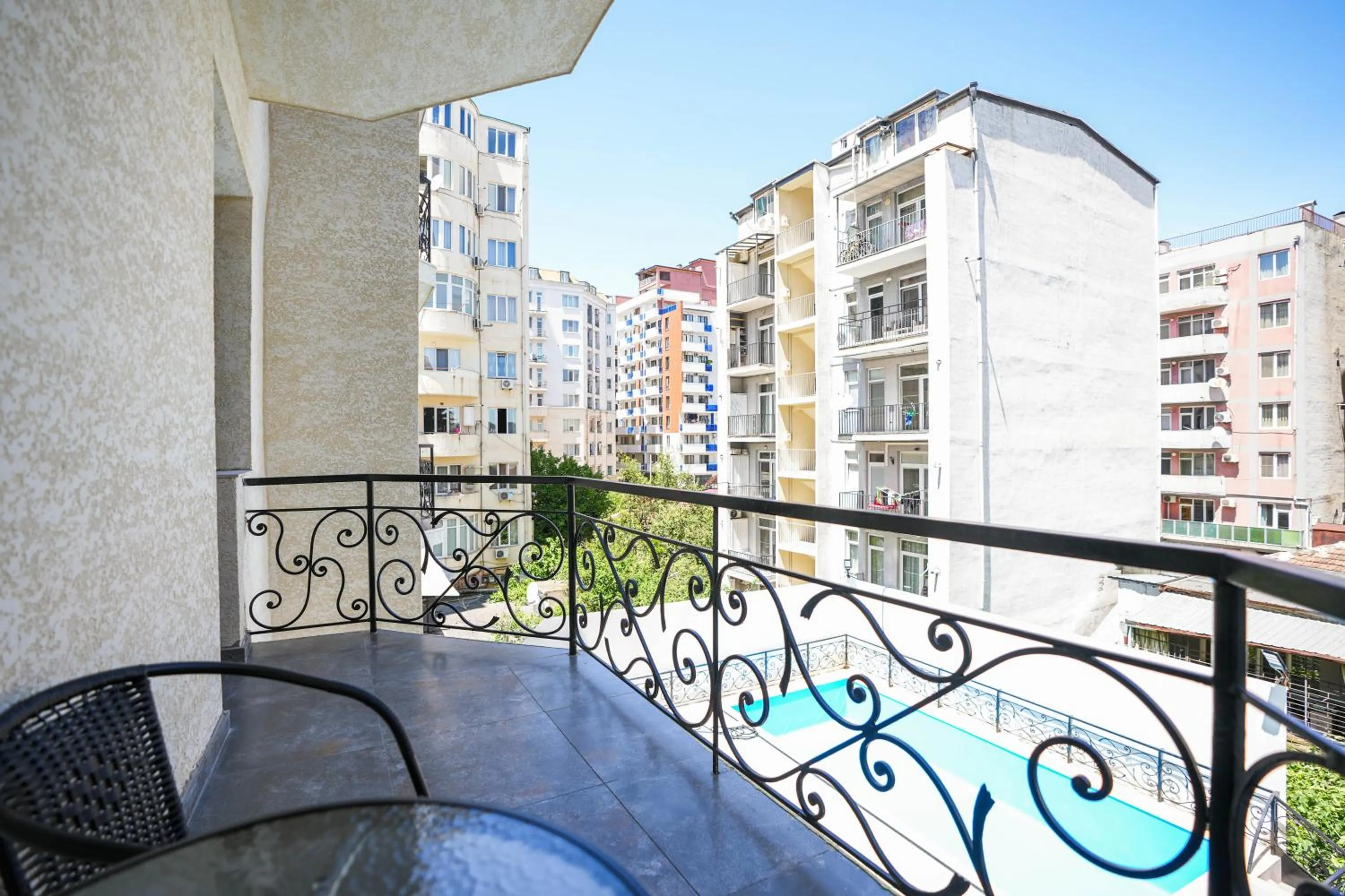 Balcony/Terrace in Hotel Splendid Tbilisi