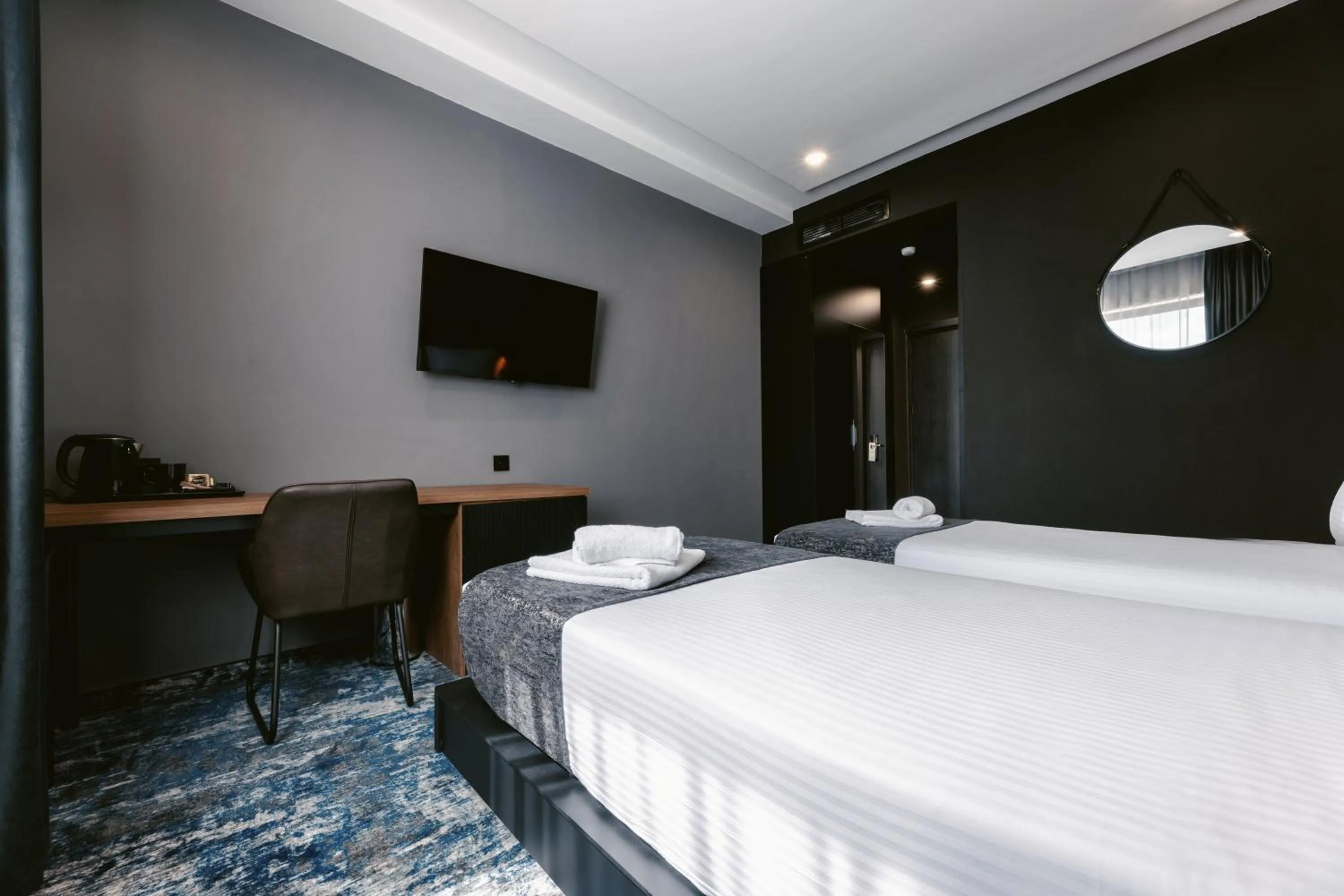 Bed in Hotel Splendid Tbilisi