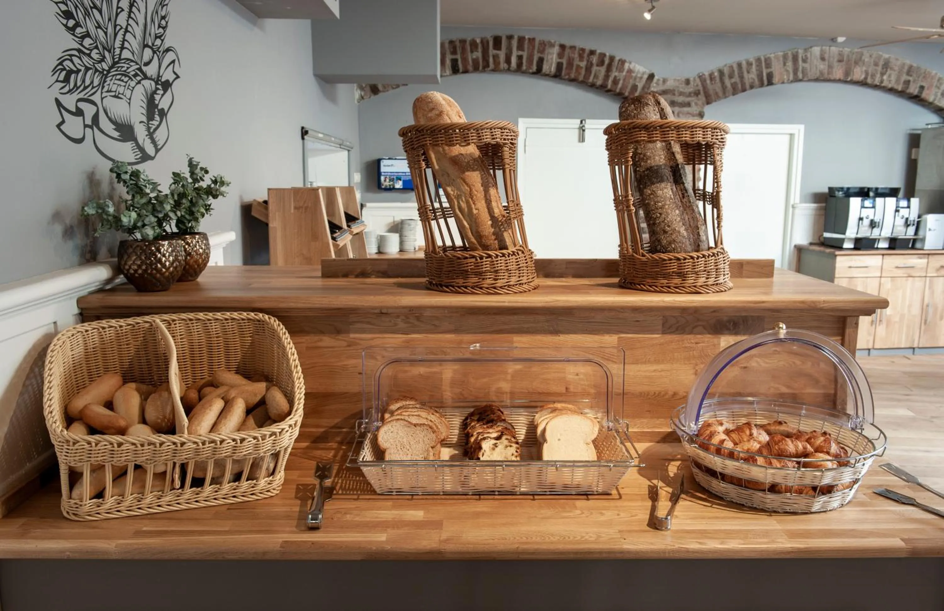 Breakfast in Hotel Arcen