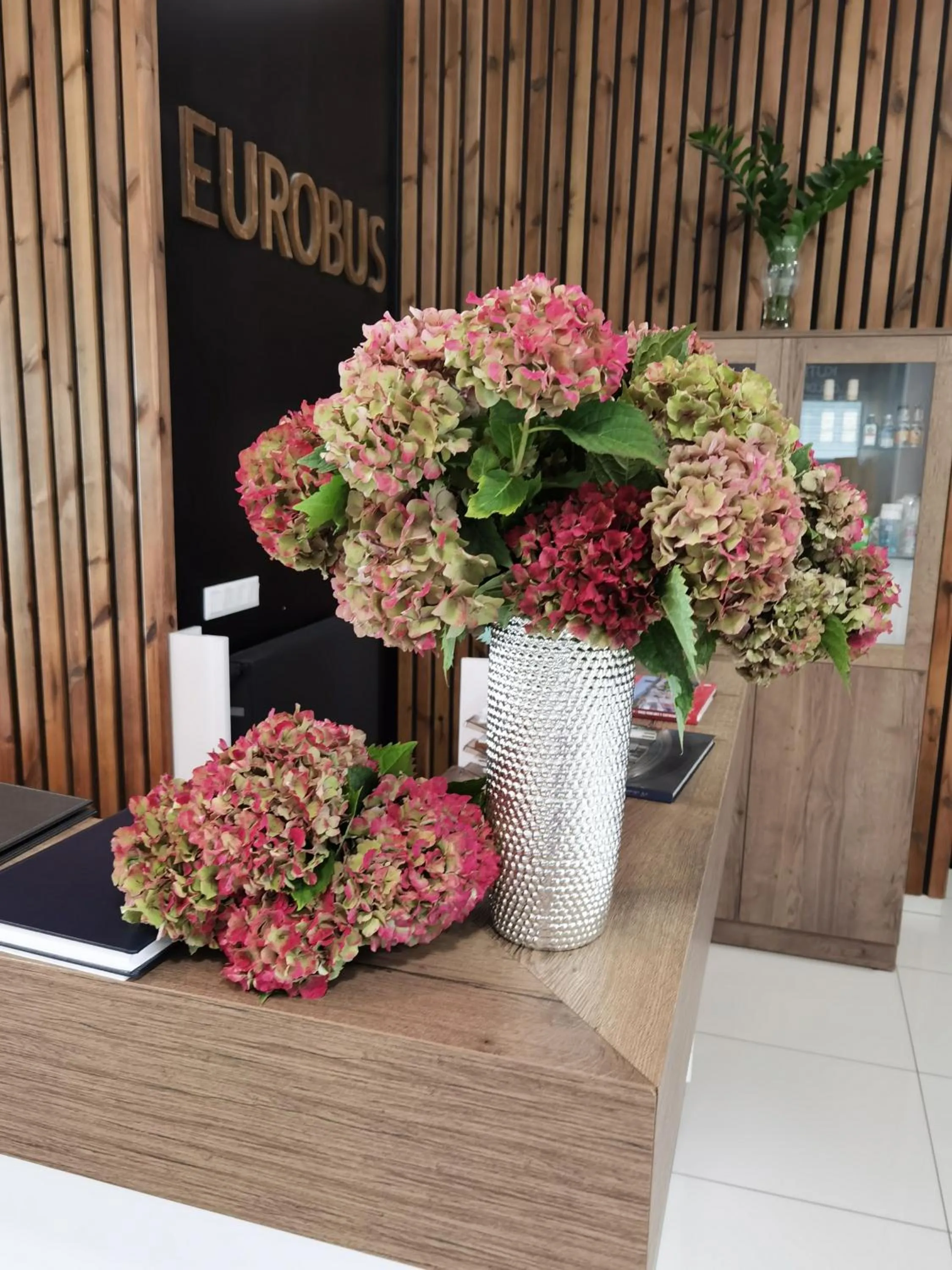 Lobby or reception in Hotel Eurobus