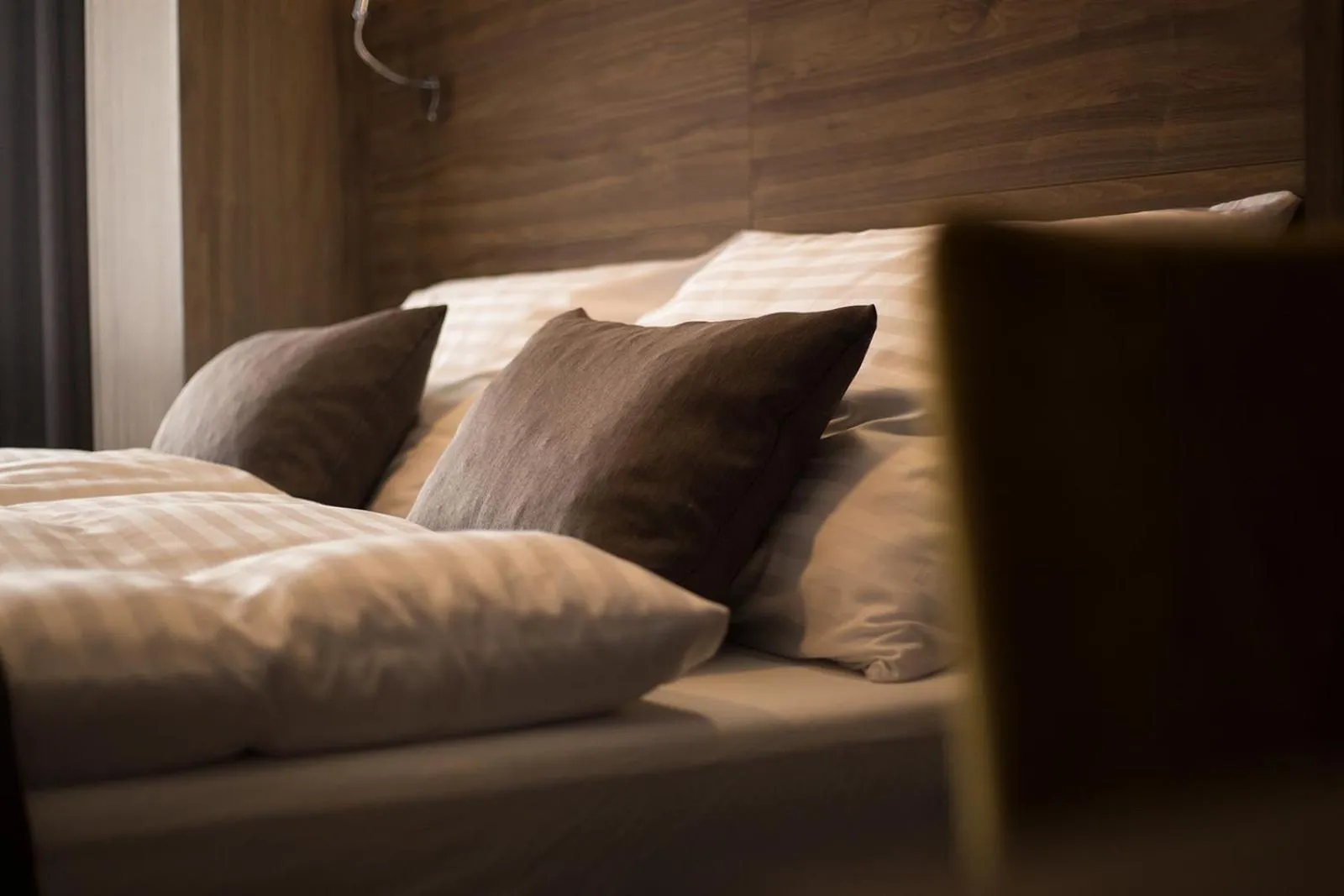 Bed in Hotel Eurobus