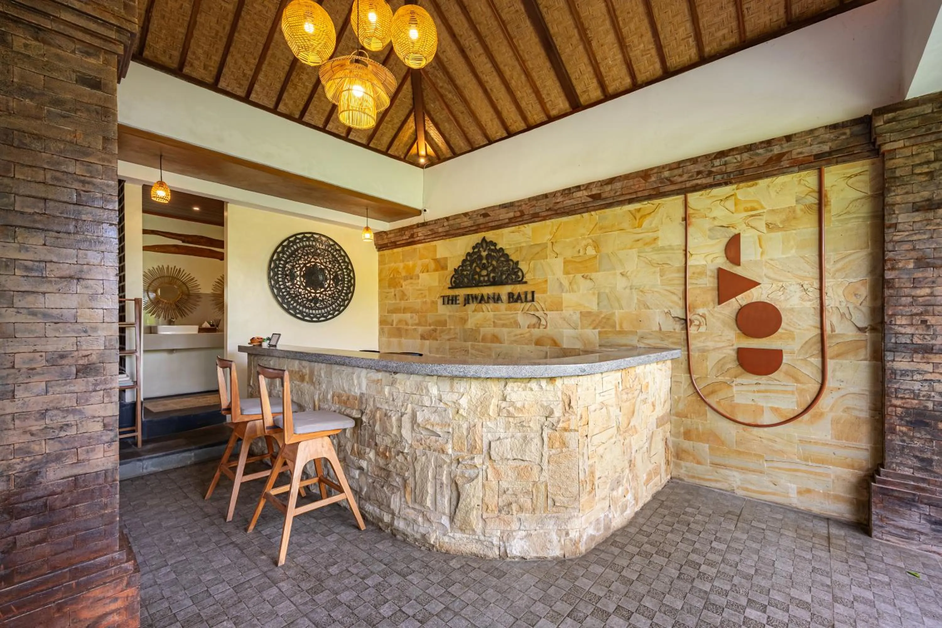 Lobby or reception in Cove Jiwana Villa