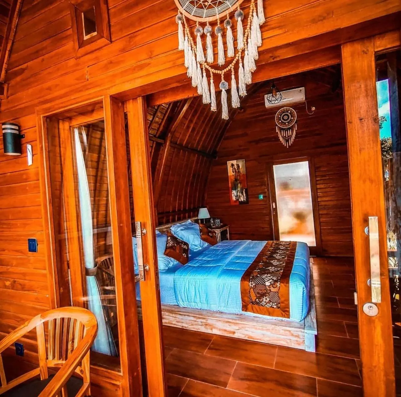 Bed in The Jiwana Bali Villa