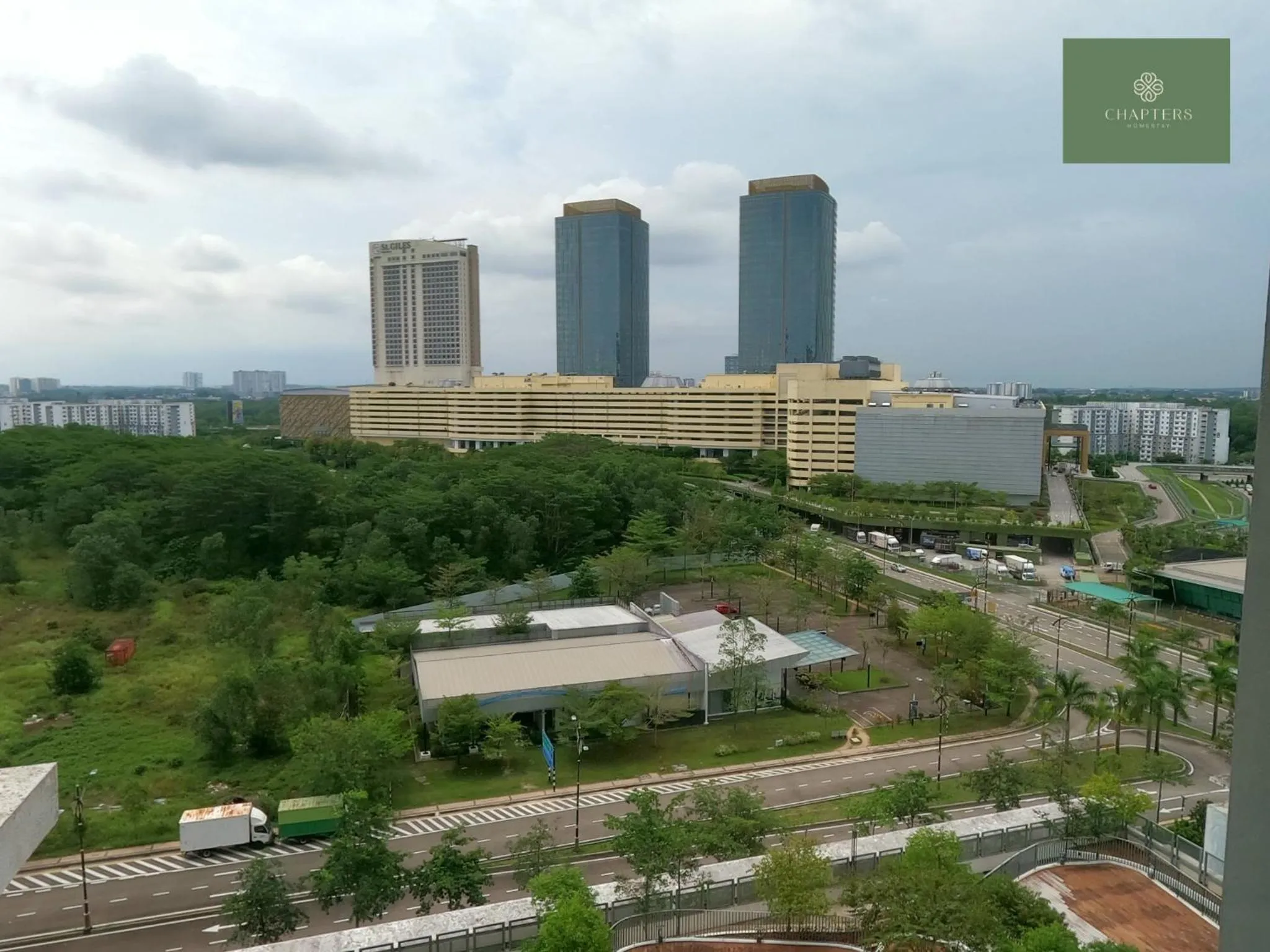 City view in Mosaic Southkey Johor Bahru