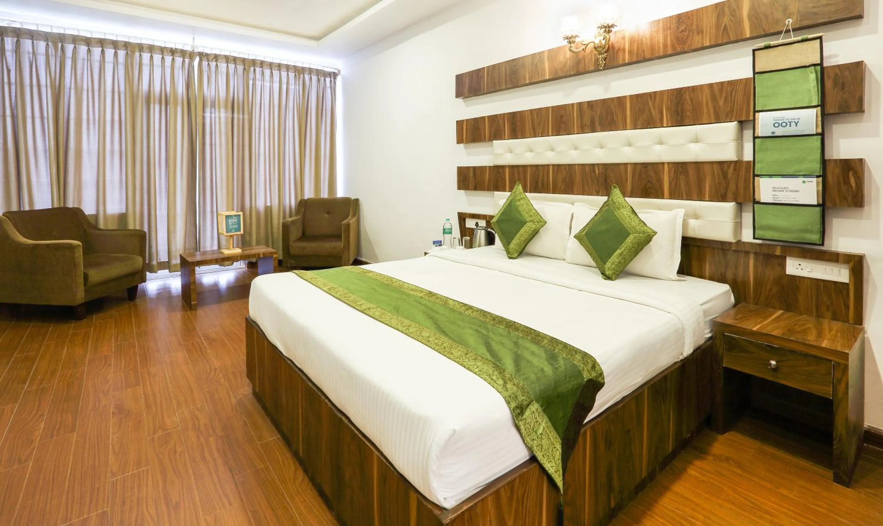 Bedroom, Bed in Treebo Skydale Inn & Suites With Mountain View