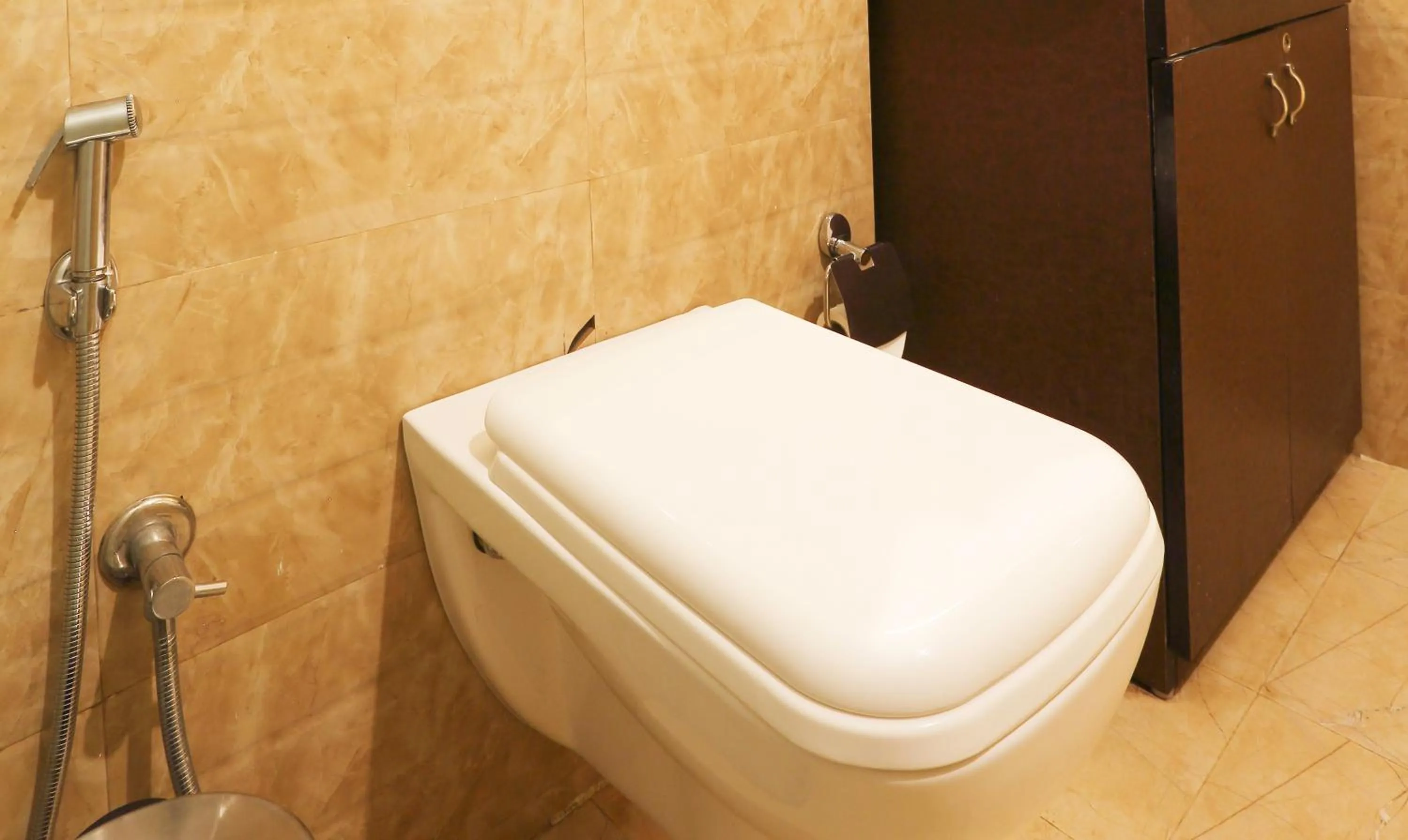 Bathroom in Treebo Skydale Inn & Suites With Mountain View