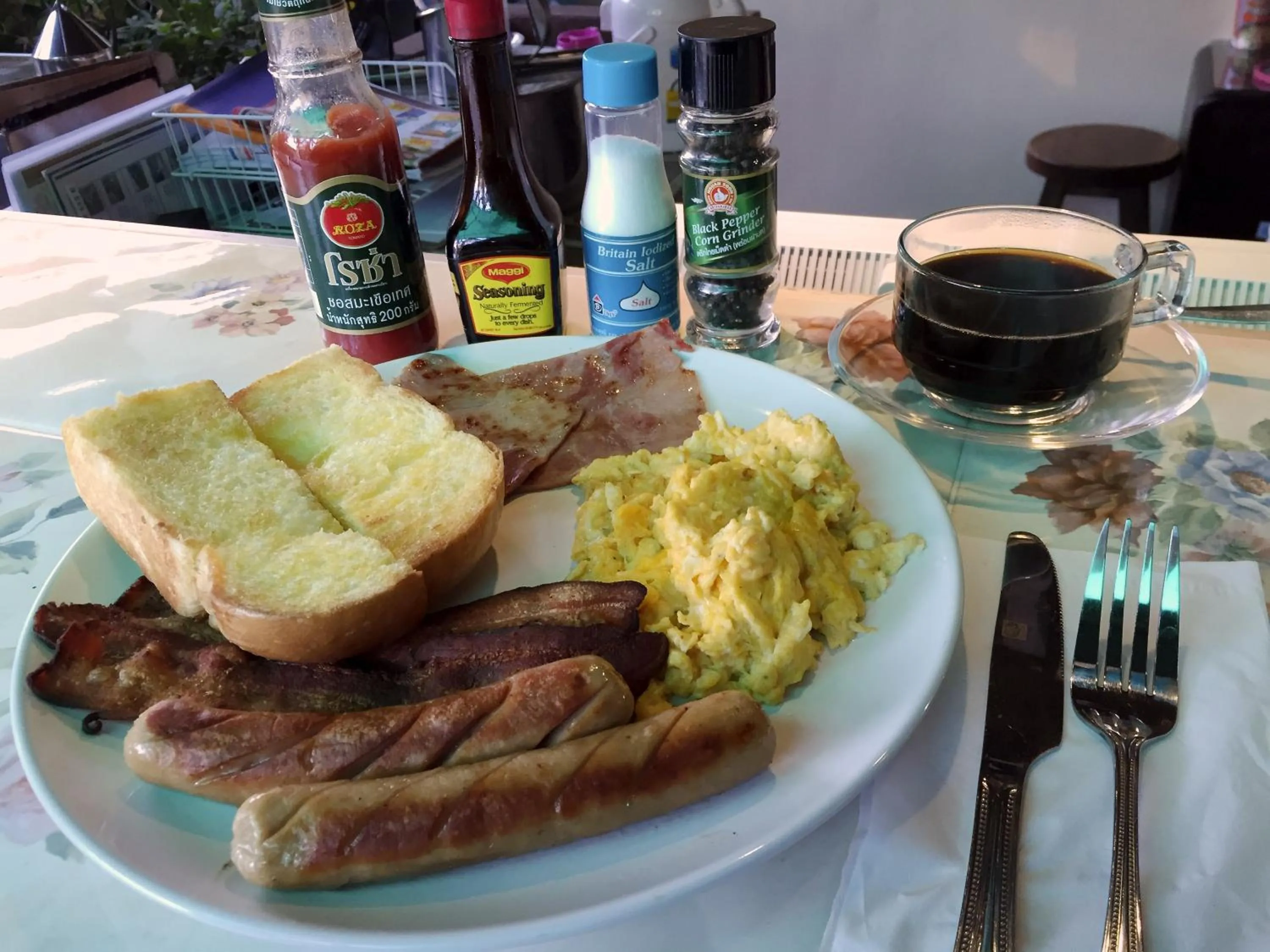 Breakfast in Siriwan Guesthouse