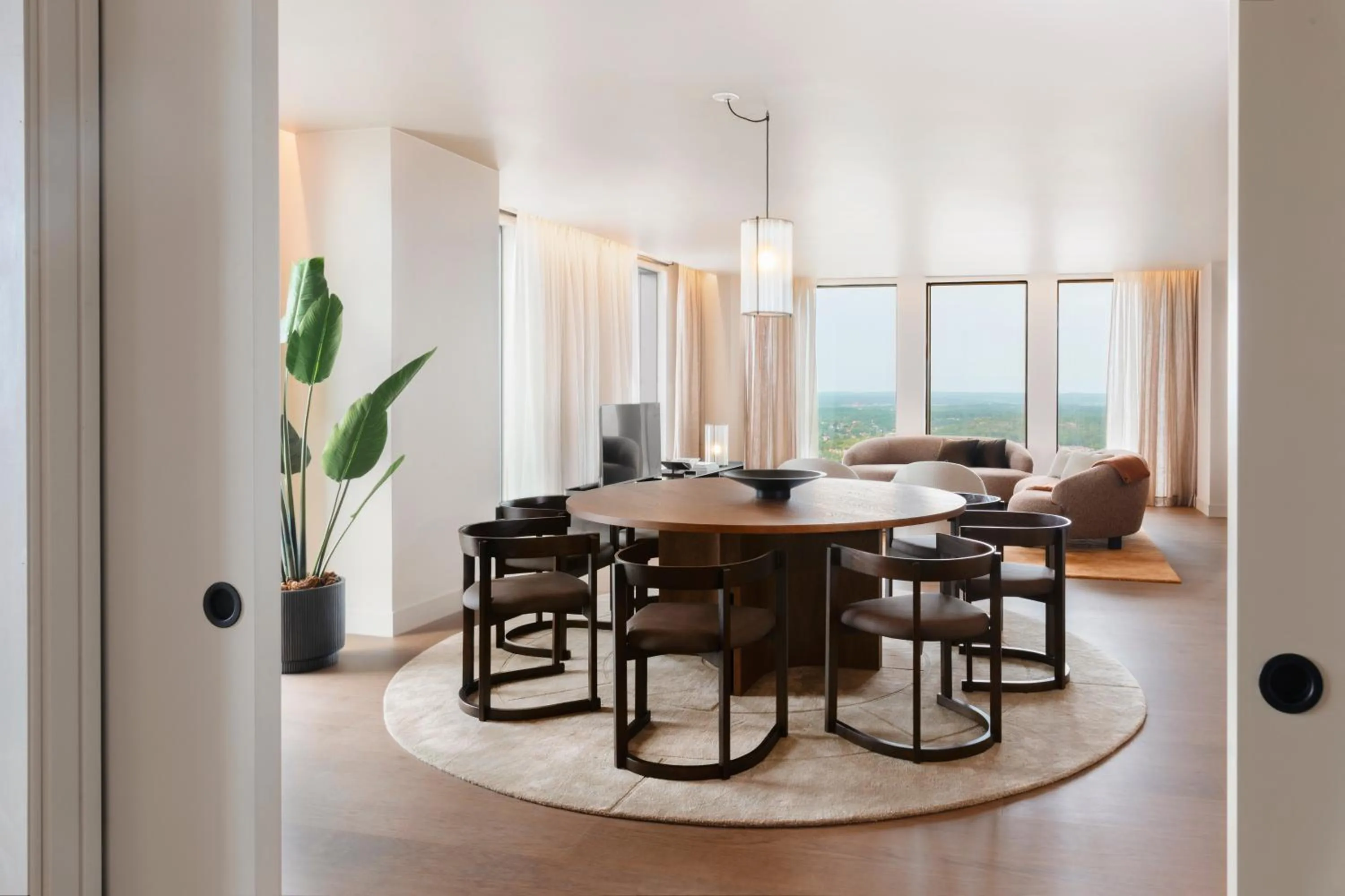 Living room in Clarion Hotel Karlatornet