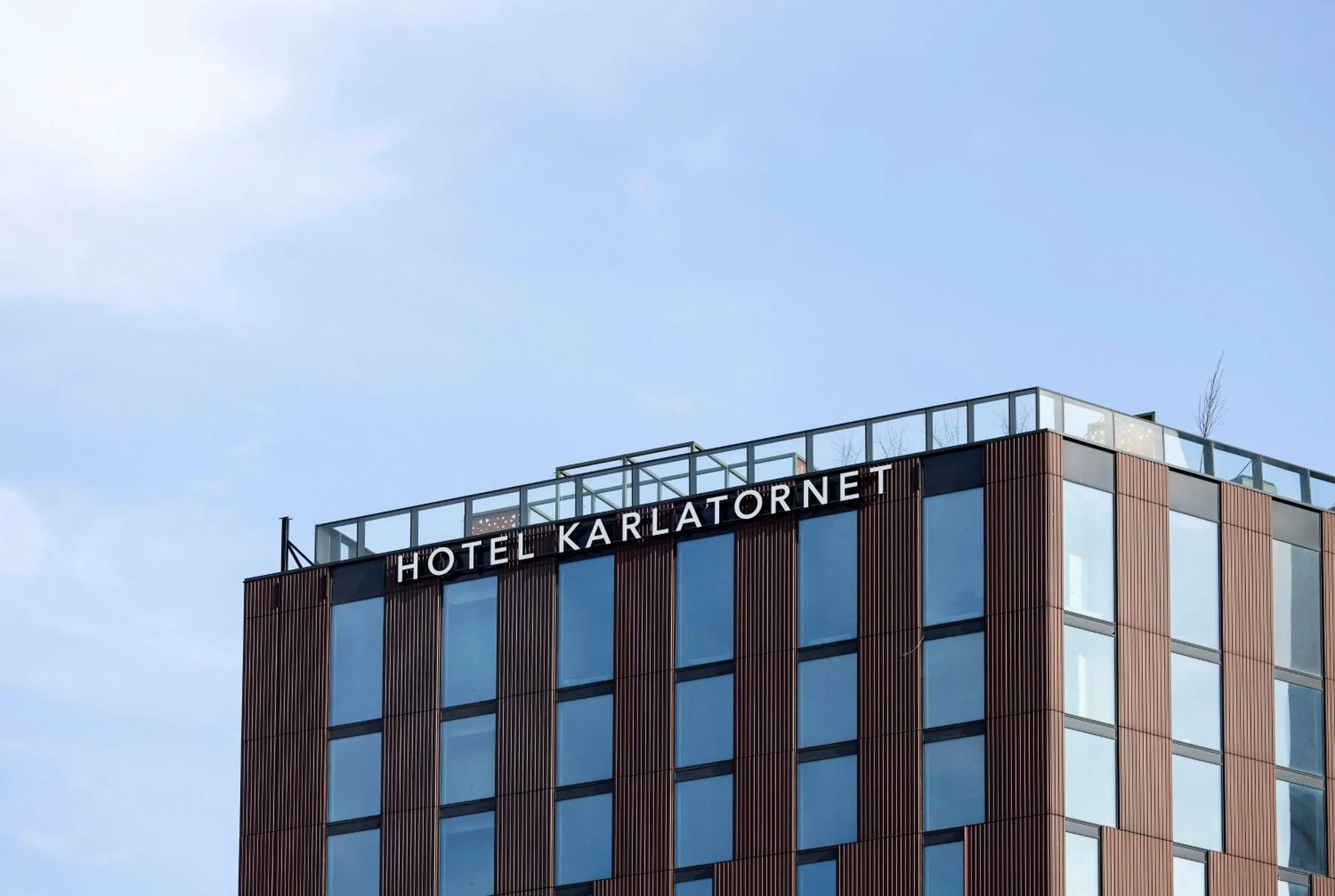 Facade/entrance in Clarion Hotel Karlatornet