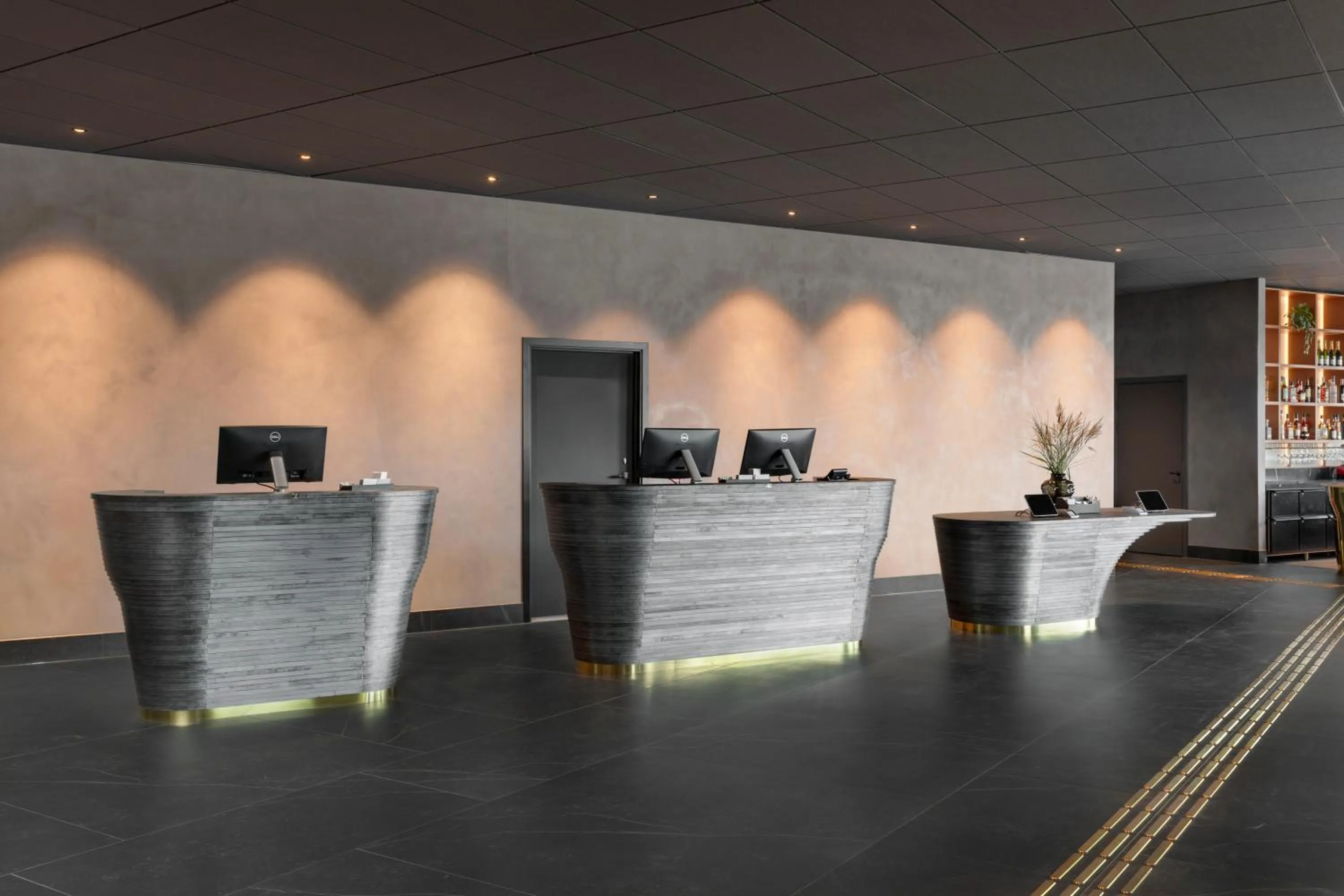 Lobby or reception in Clarion Hotel Karlatornet