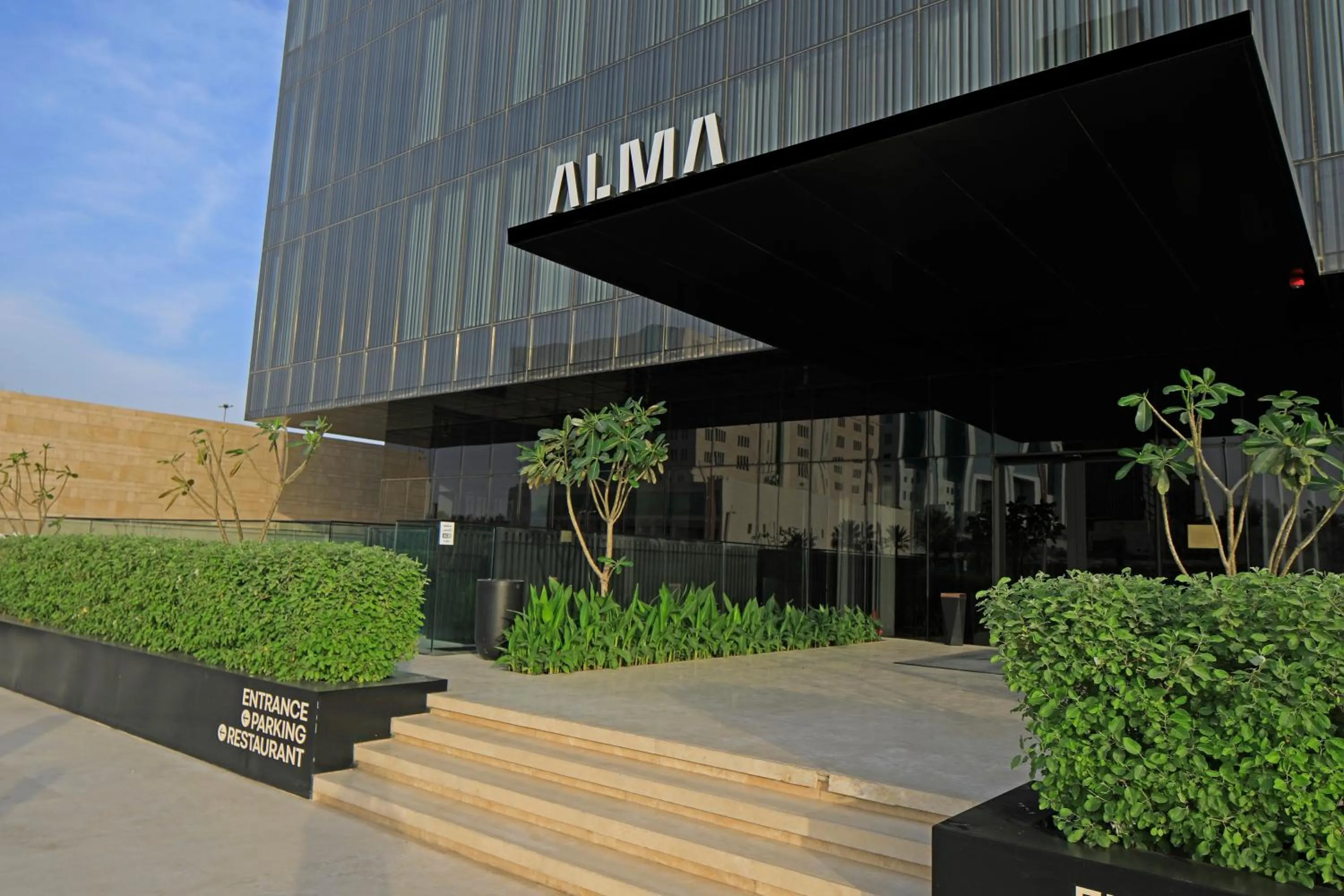 Property building in ALMA Hotel Riyadh