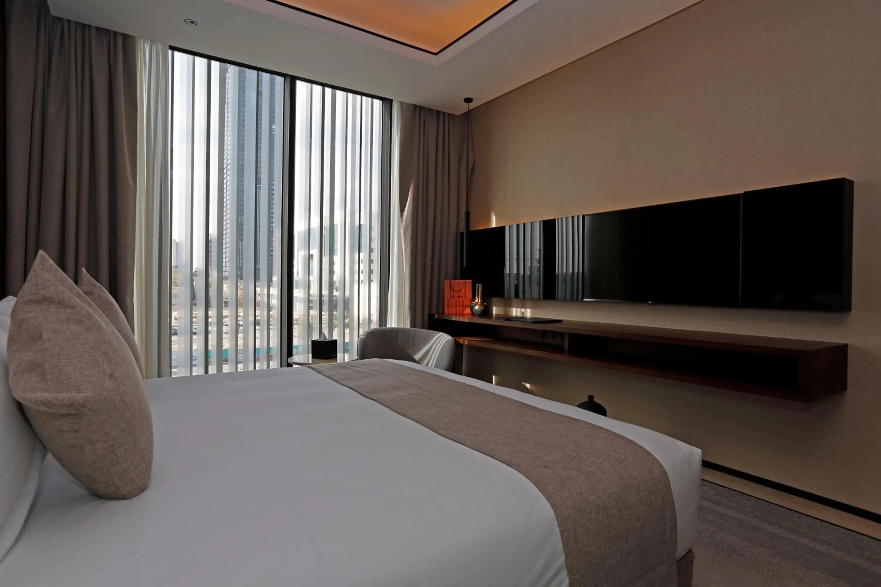 Bed in ALMA Hotel Riyadh
