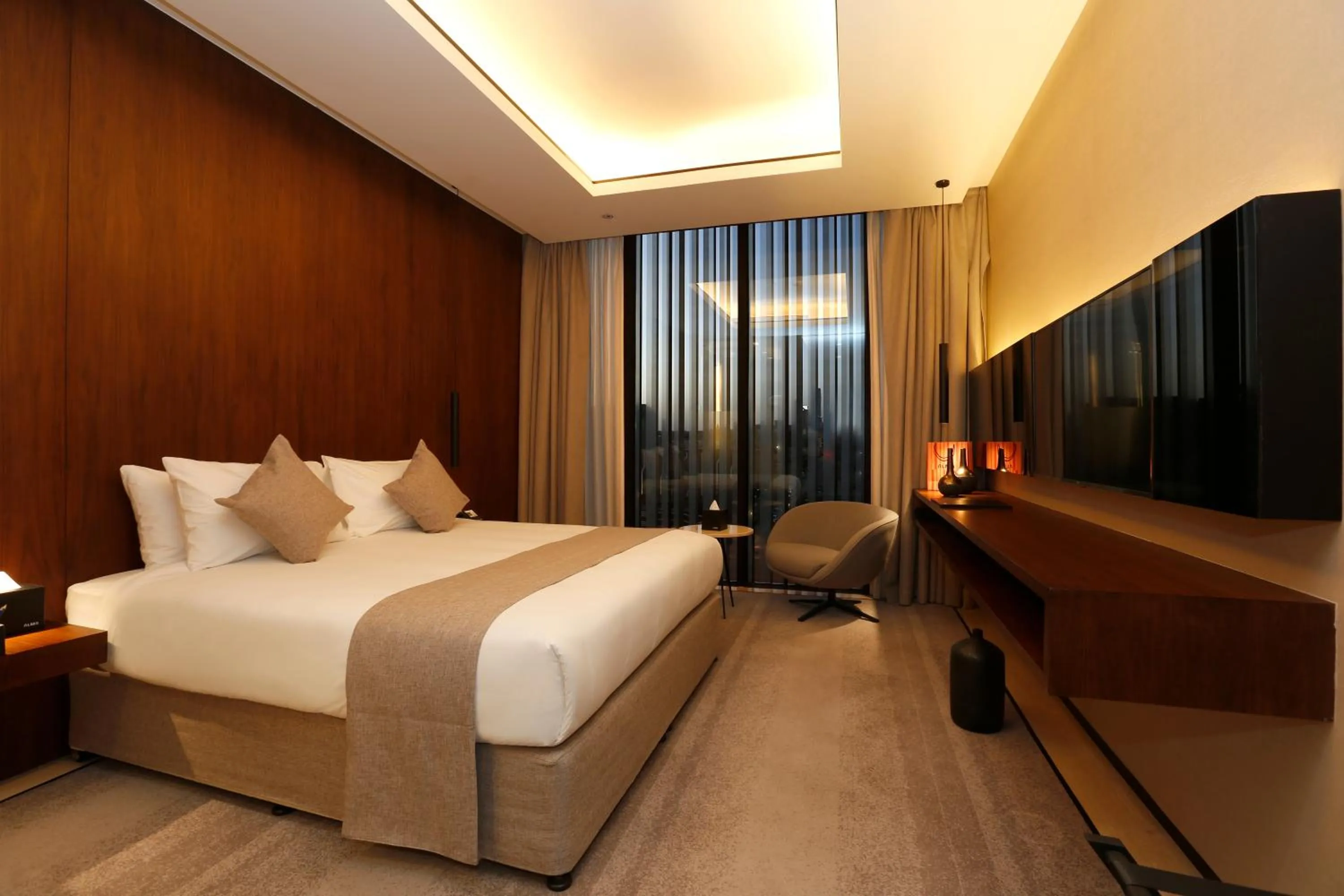 Bed in ALMA Hotel Riyadh