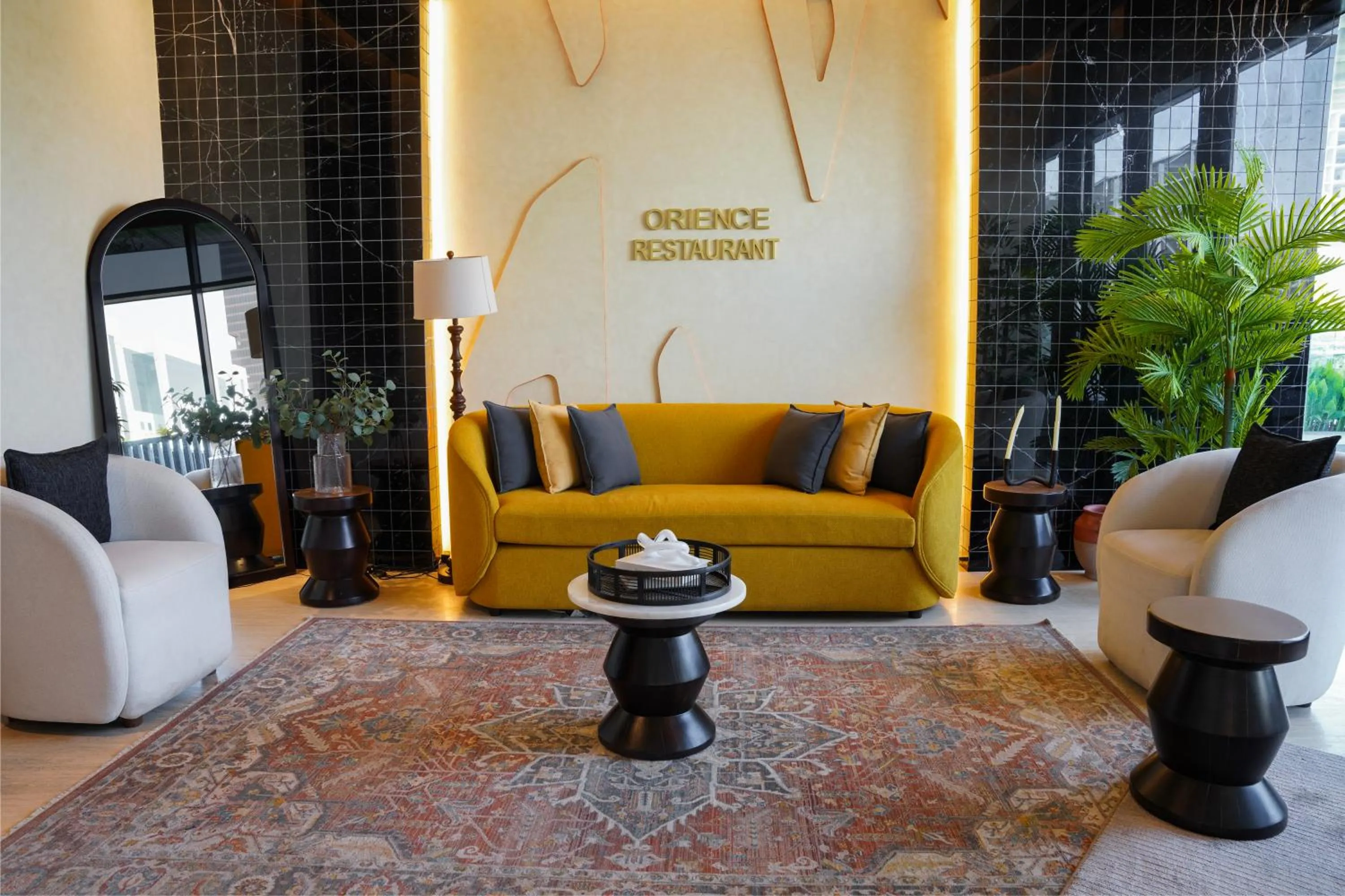 Restaurant/places to eat in ALMA Hotel Riyadh